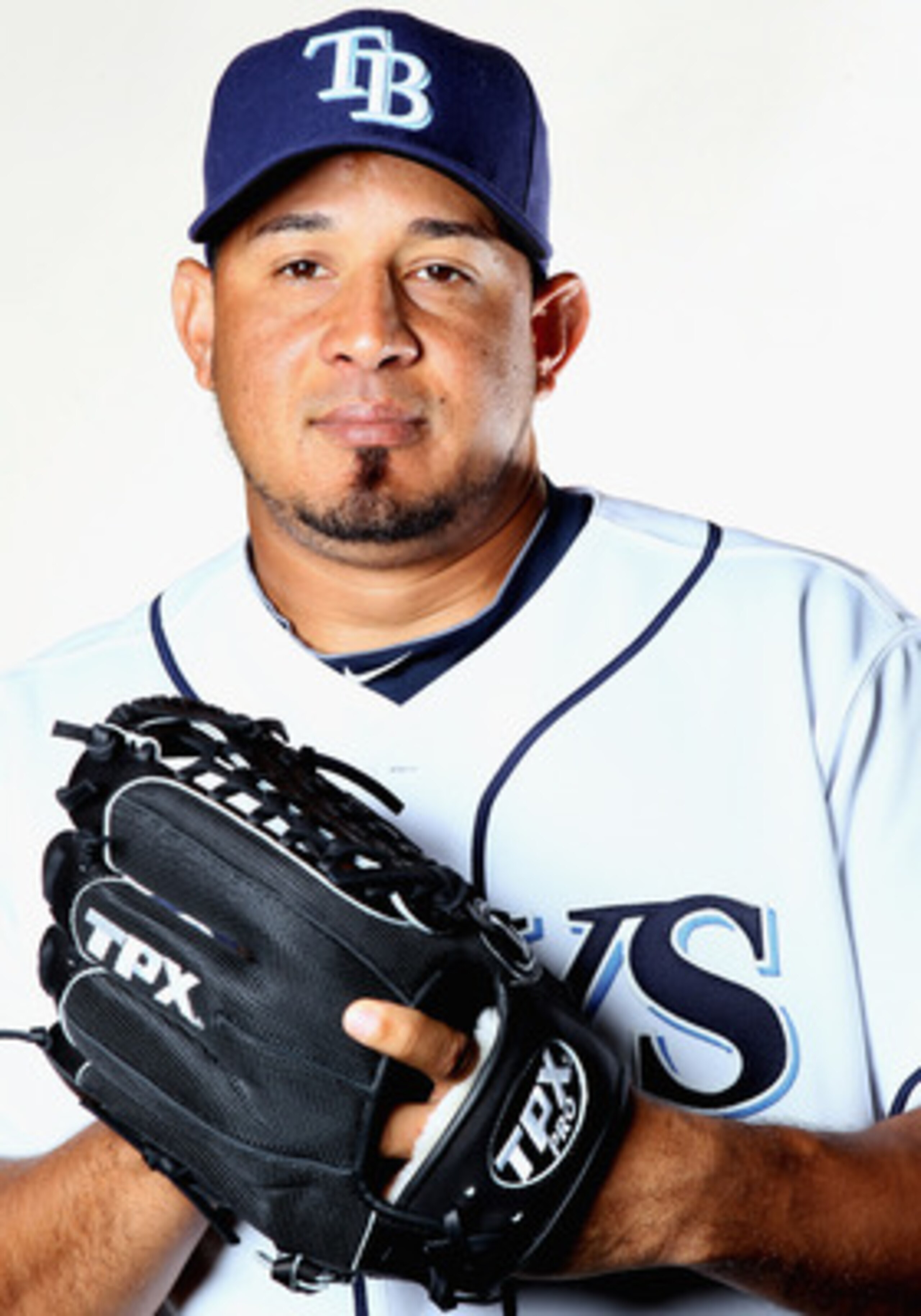 FT. MYERS, FL - FEBRUARY 22:  Joel Peralta #62 of the Tampa Bay Rays poses for a portrait during the Tampa Bay Rays Photo Day on February 22, 2011 at the Charlotte Sports Complex in Port Charlotte, Florida.  (Photo by Elsa/Getty Images)