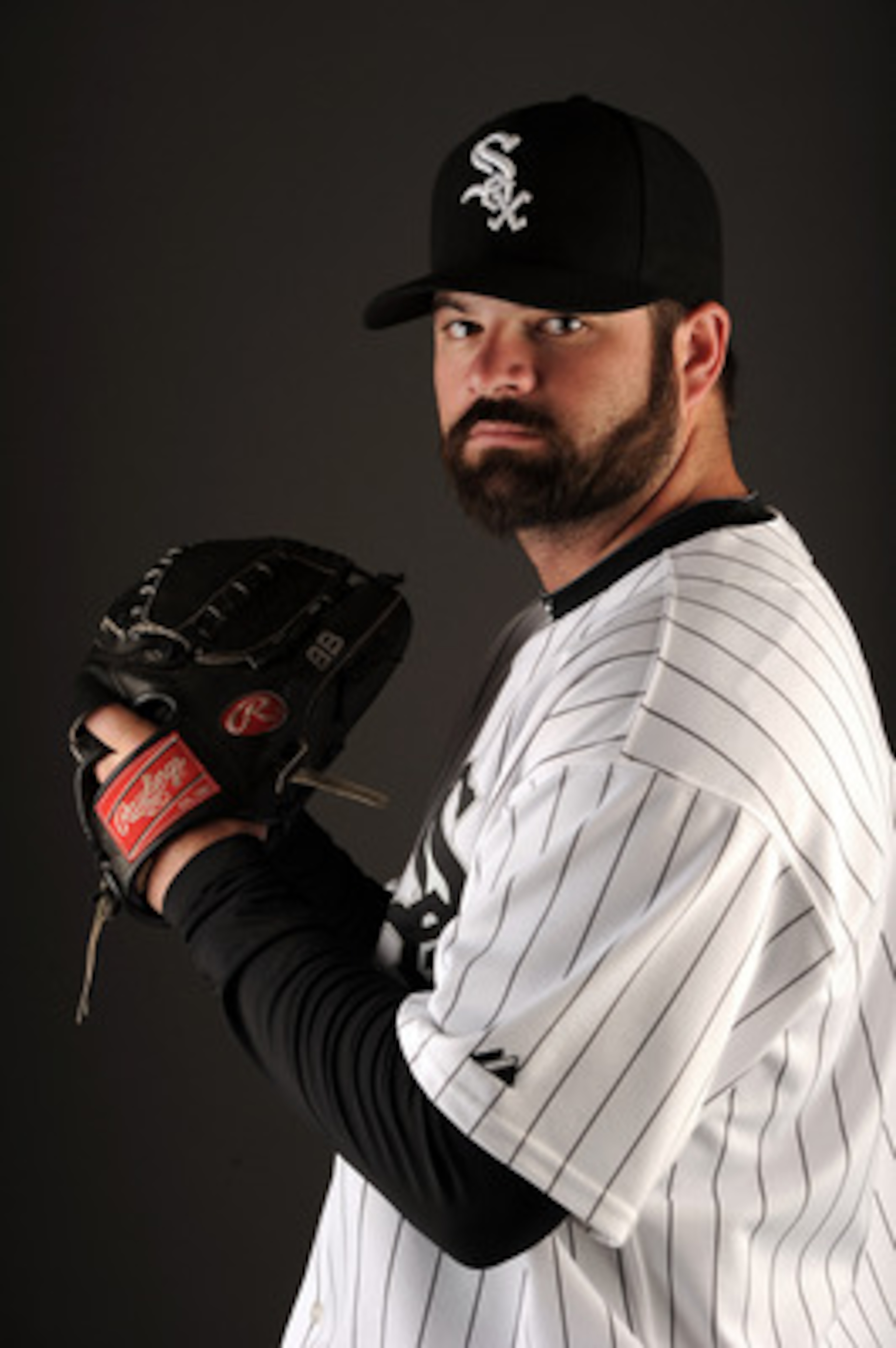 GLENDALE, AZ - FEBRUARY 26:  Brian Bruney #40 of the Chicago White Sox poses for a photo on photo day at Camelback Ranch on February 26, 2011 in Glendale, Arizona.  (Photo by Harry How/Getty Images)