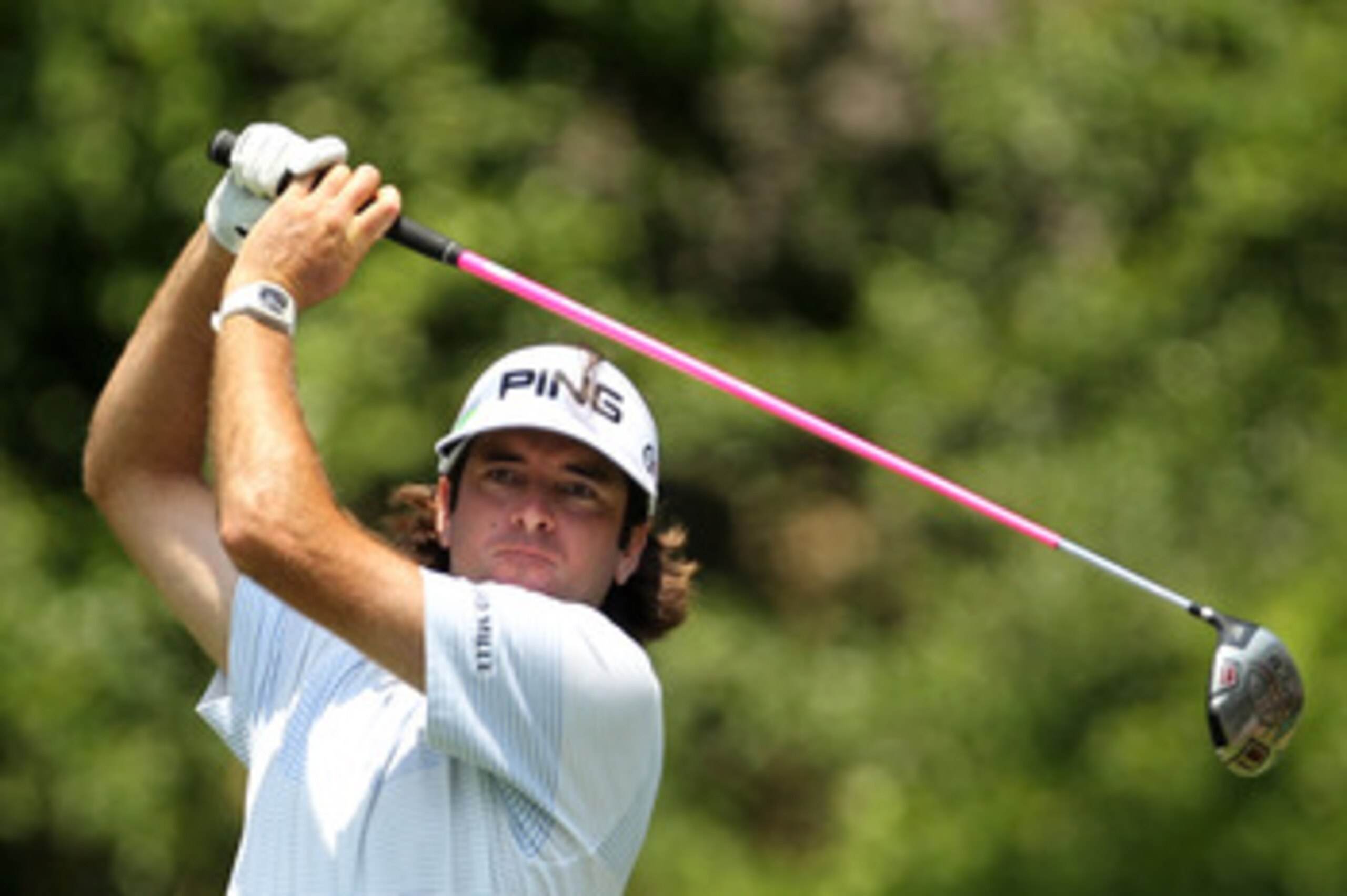 PONTE VEDRA BEACH, FL - MAY 13: Bubba Watson hits his tee shot on the second hole during the second round of THE PLAYERS Championship held at THE PLAYERS Stadium course at TPC Sawgrass on May 13, 2011 in Ponte Vedra Beach, Florida. (Photo by Mike Ehrman PONTE VEDRA BEACH, FL - MAY 13: Bubba Watson hits his tee shot on the second hole during the second round of THE PLAYERS Championship held at THE PLAYERS Stadium course at TPC Sawgrass on May 13, 2011 in Ponte Vedra Beach, Florida. (Photo by Mike Ehrman