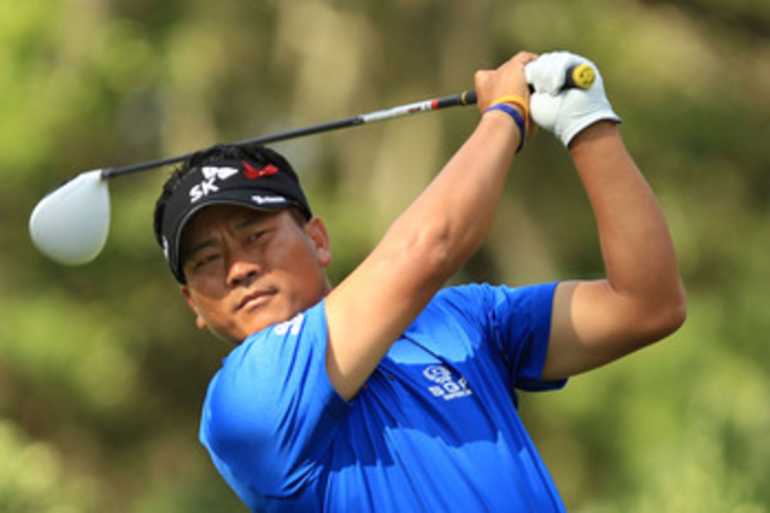 PONTE VEDRA BEACH, FL - MAY 15: K.J. Choi of South Korea hits his tee shot on the 11th hole during the final round of THE PLAYERS Championship held at THE PLAYERS Stadium course at TPC Sawgrass on May 15, 2011 in Ponte Vedra Beach, Florida. (Photo by St PONTE VEDRA BEACH, FL - MAY 15: K.J. Choi of South Korea hits his tee shot on the 11th hole during the final round of THE PLAYERS Championship held at THE PLAYERS Stadium course at TPC Sawgrass on May 15, 2011 in Ponte Vedra Beach, Florida. (Photo by St