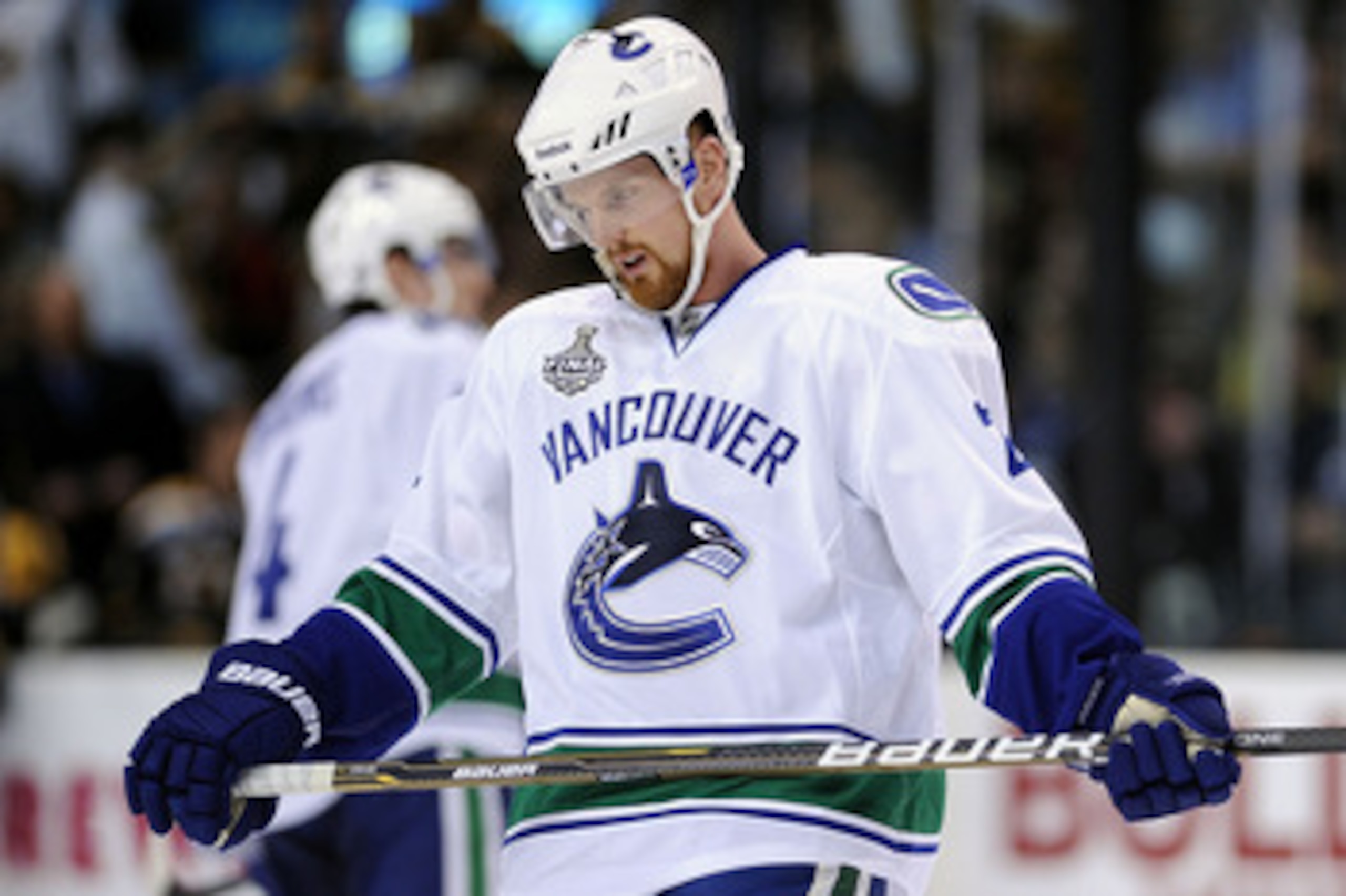 BOSTON, MA - JUNE 08: Daniel Sedin #22 of the Vancouver Canucks skates against the Boston Bruins during Game Four of the 2011 NHL Stanley Cup Final at TD Garden on June 8, 2011 in Boston, Massachusetts. (Photo by Harry How/Getty Images) BOSTON, MA - JUNE 08: Daniel Sedin #22 of the Vancouver Canucks skates against the Boston Bruins during Game Four of the 2011 NHL Stanley Cup Final at TD Garden on June 8, 2011 in Boston, Massachusetts. (Photo by Harry How/Getty Images)