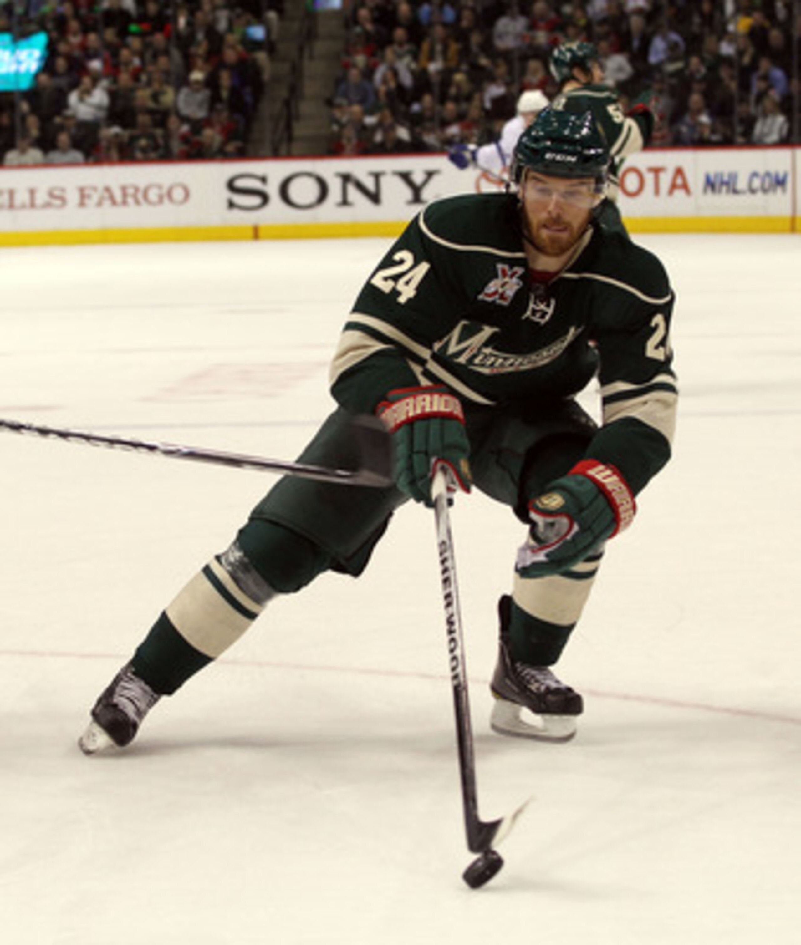 ST PAUL, MN - MARCH 22: Martin Havlat #24 of the Minnesota Wild skates against the Toronto Maple Leafs at the Xcel Energy Center on March 22, 2011 in St Paul, Minnesota. (Photo by Bruce Bennett/Getty Images) ST PAUL, MN - MARCH 22: Martin Havlat #24 of the Minnesota Wild skates against the Toronto Maple Leafs at the Xcel Energy Center on March 22, 2011 in St Paul, Minnesota. (Photo by Bruce Bennett/Getty Images)