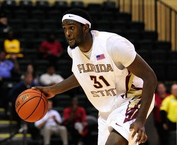 ORLANDO, FL - NOVEMBER 27:  Chris Singleton #31 of the Florida State Seminoles looks to pass against the Alabama Crimson Tide during the Old Spice Classic at Disney's Milk House on November 27, 2009 in Orlando, Florida.  (Photo by Sam Greenwood/Getty Imag