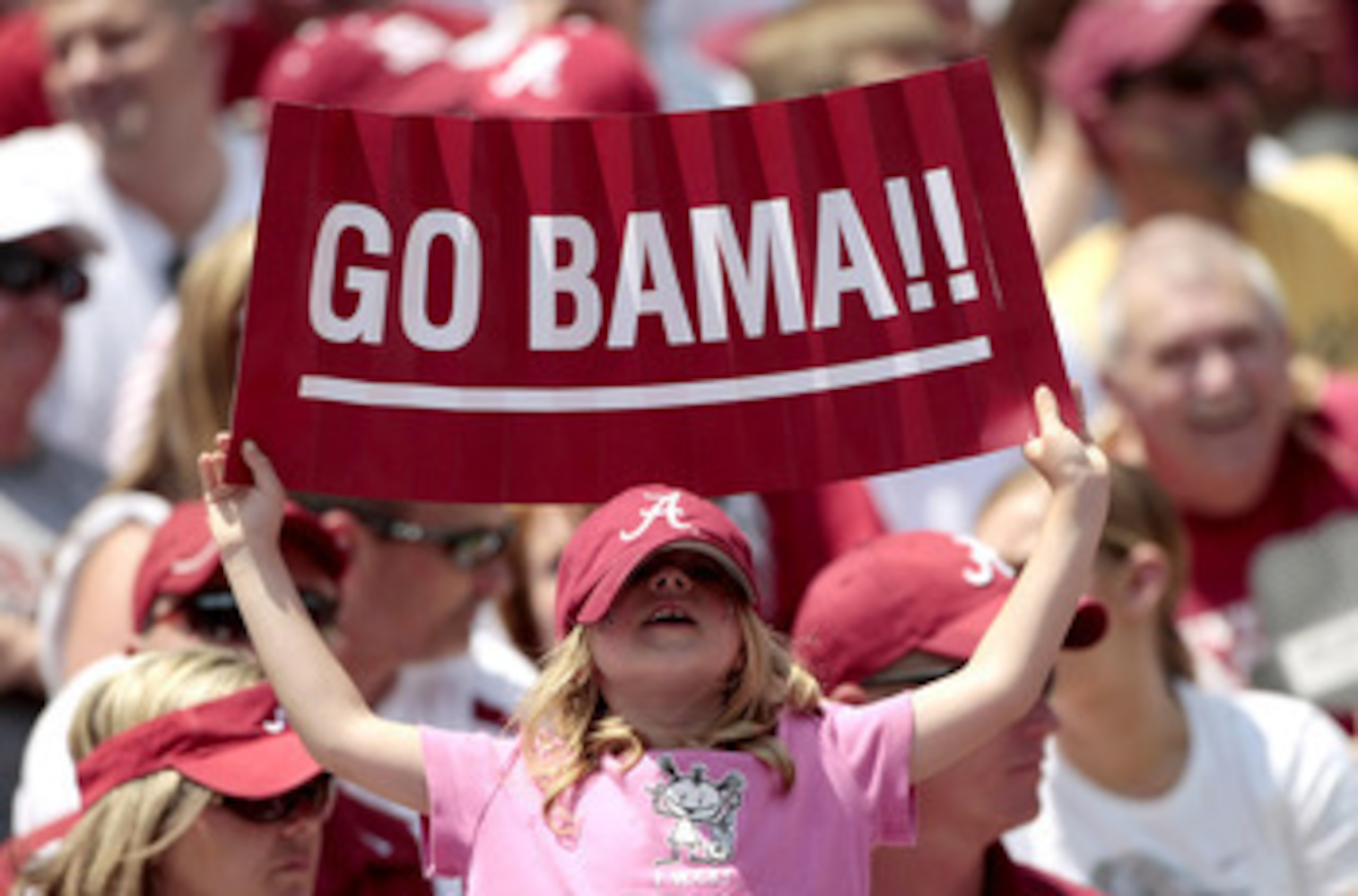 TUSCALOOSA, AL - NOVEMBER 26:  Trent Richardson #3 of the Alabama Crimson Tide is tackled by Nick Fairly #90 of the Auburn Tigers at Bryant-Denny Stadium on November 26, 2010 in Tuscaloosa, Alabama.  (Photo by Kevin C. Cox/Getty Images)