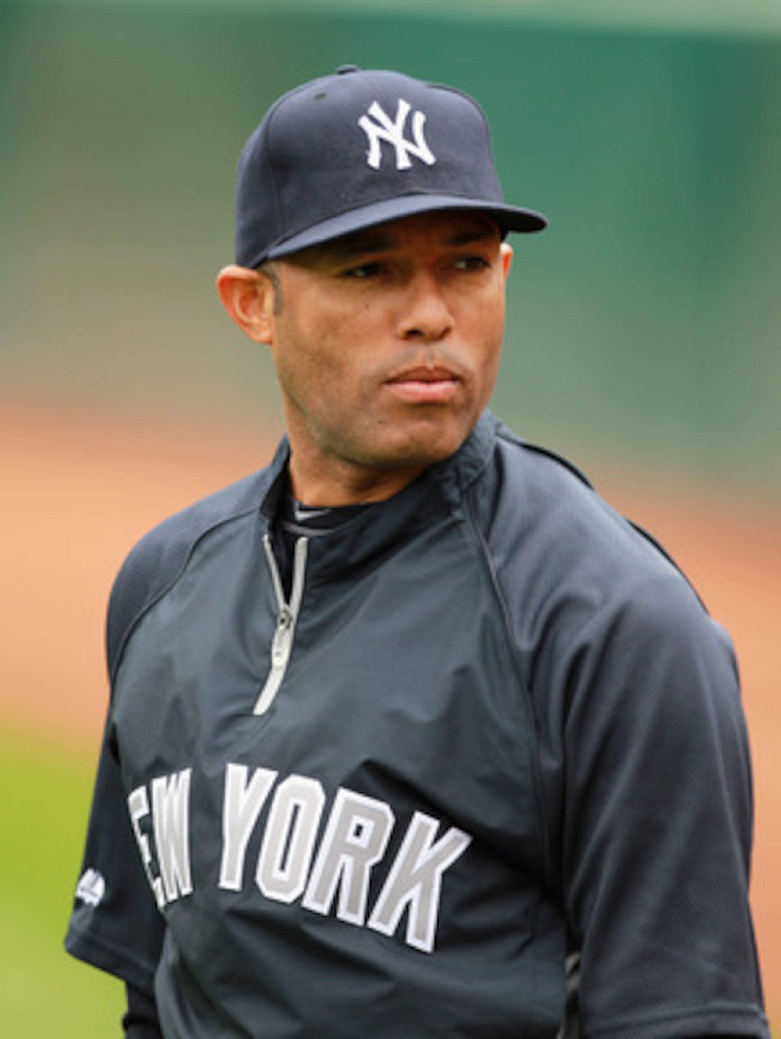 OAKLAND, CA - MAY 30:  Mariano Rivera #42 of the New York Yankees warms up before their game against the Oakland Athletics at Oakland-Alameda County Coliseum on May 30, 2011 in Oakland, California.  (Photo by Ezra Shaw/Getty Images)