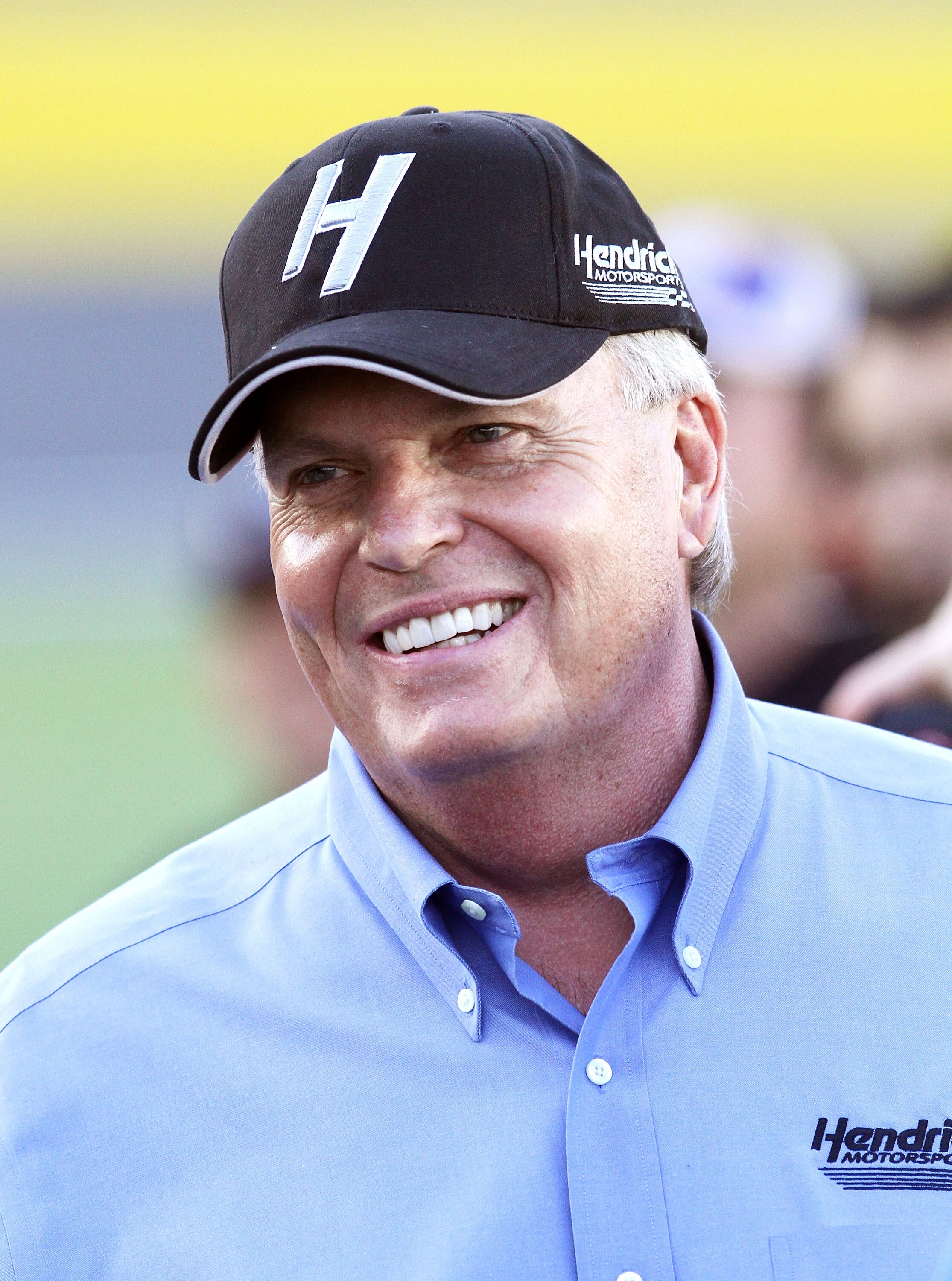 CHARLOTTE, NC - MAY 26: Rick Hendrick, team owner of Hendricks Motorsports waits on the grid during qualifying for the NASCAR Sprint Cup Series Coca-Cola 600 at Charlotte Motor Speedway on May 26, 2011 in Charlotte, North Carolina.  (Photo by Jerry Markla