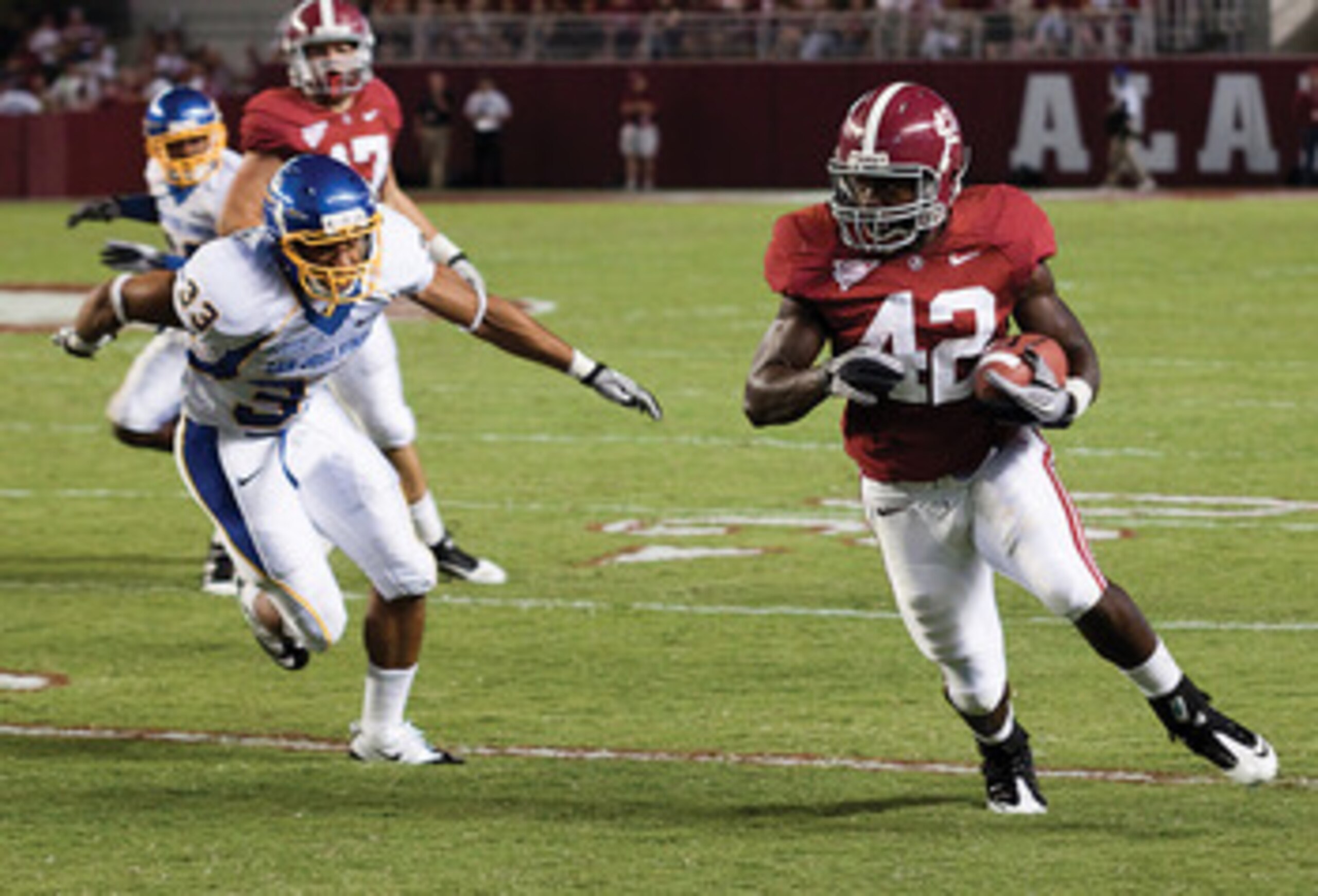 Lacy is going to have to be a great number two in Bama's one - two punch.