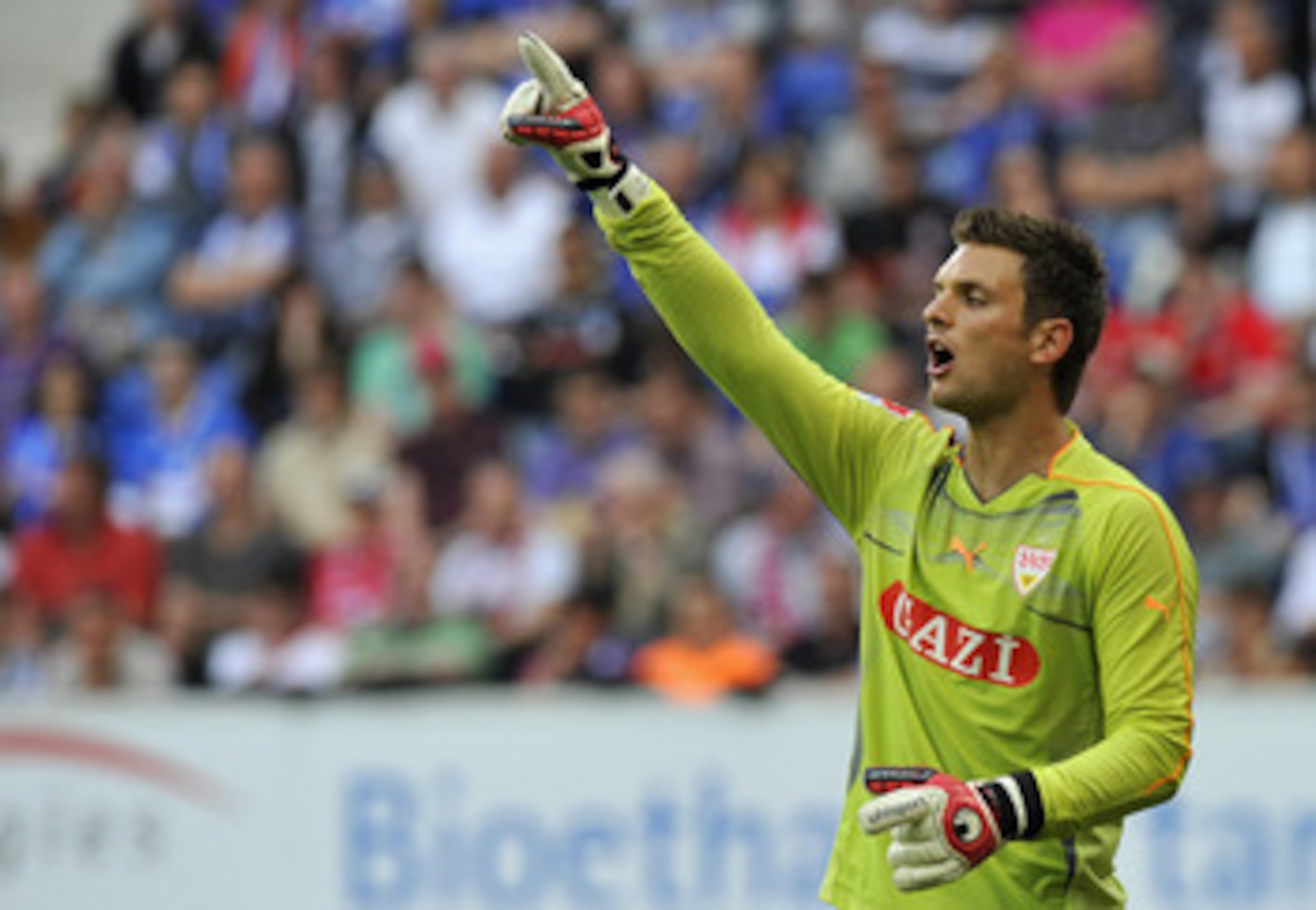 Sven Ulreich, VfB Stuttgart: walking in Lehmann's shoes. Sven Ulreich, VfB Stuttgart: walking in Lehmann's shoes.