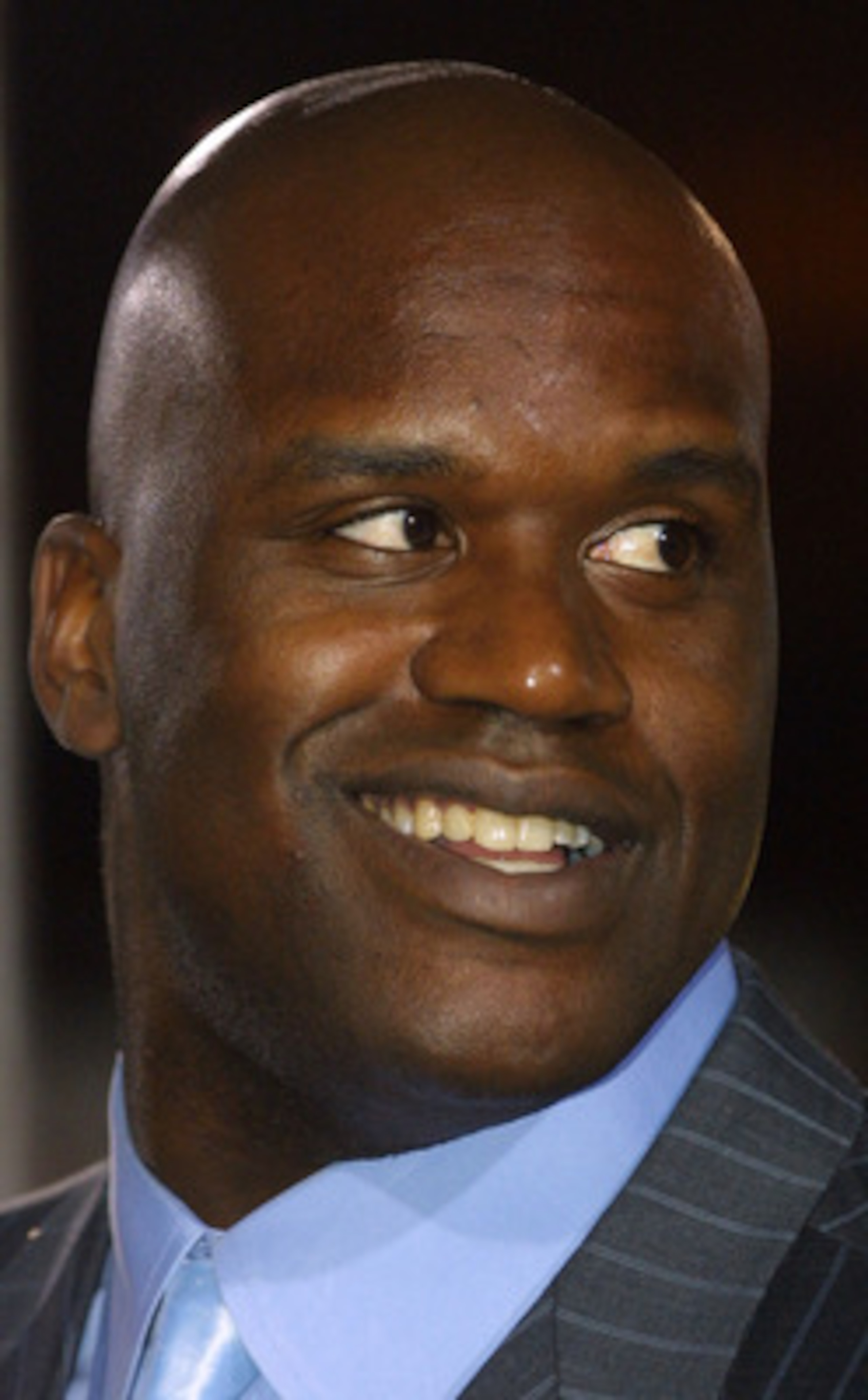 HOLLYWOOD, CA - FEBRUARY 12:  Los Angeles Laker Shaquille O'Neal attends the General Motors, Shaquille O'Neal Rollin' 24 Deep:  GM-All Car Showdown at Raleigh Studios on February 12, 2004 in Hollywood, California.  (Photo by Frederick M. Brown/Getty Image