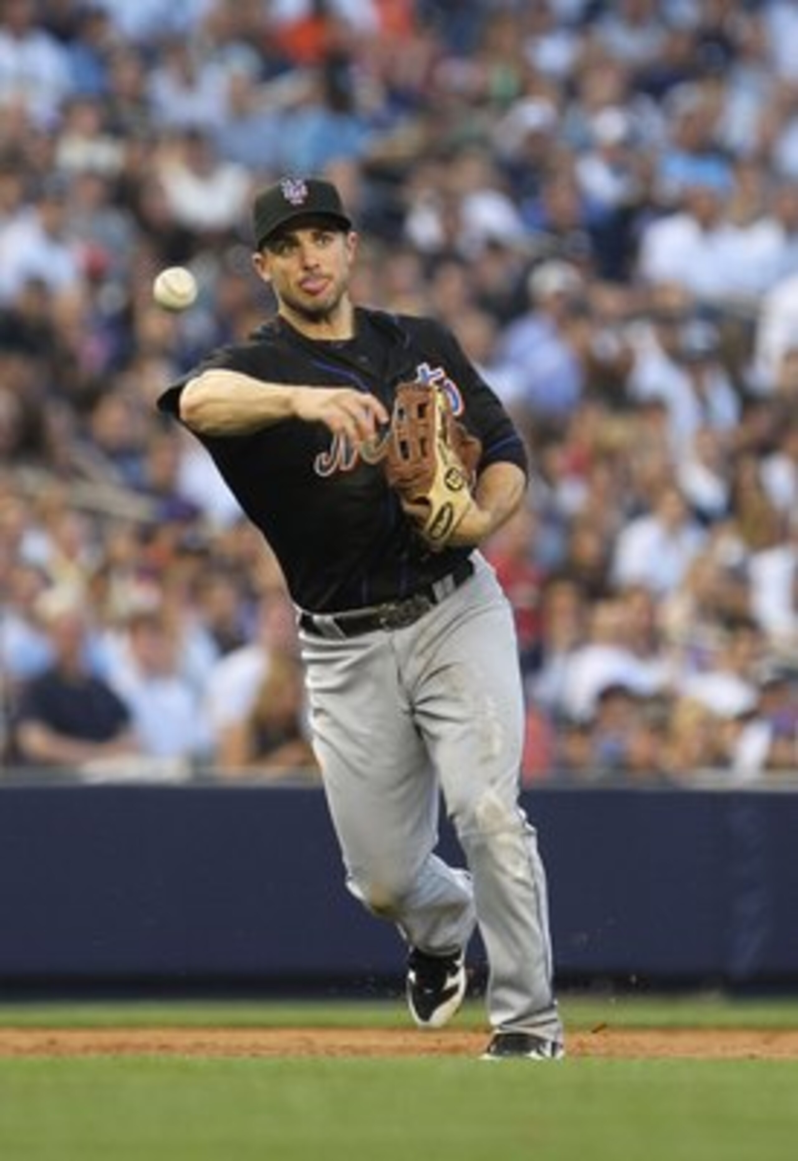 NEW YORK - JUNE 18:  David Wright #5 of the New York Mets in action against The New York Yankees during their game on June 18, 2010 at Yankee Stadium in the Bronx Borough of New York City.  (Photo by Al Bello/Getty Images)