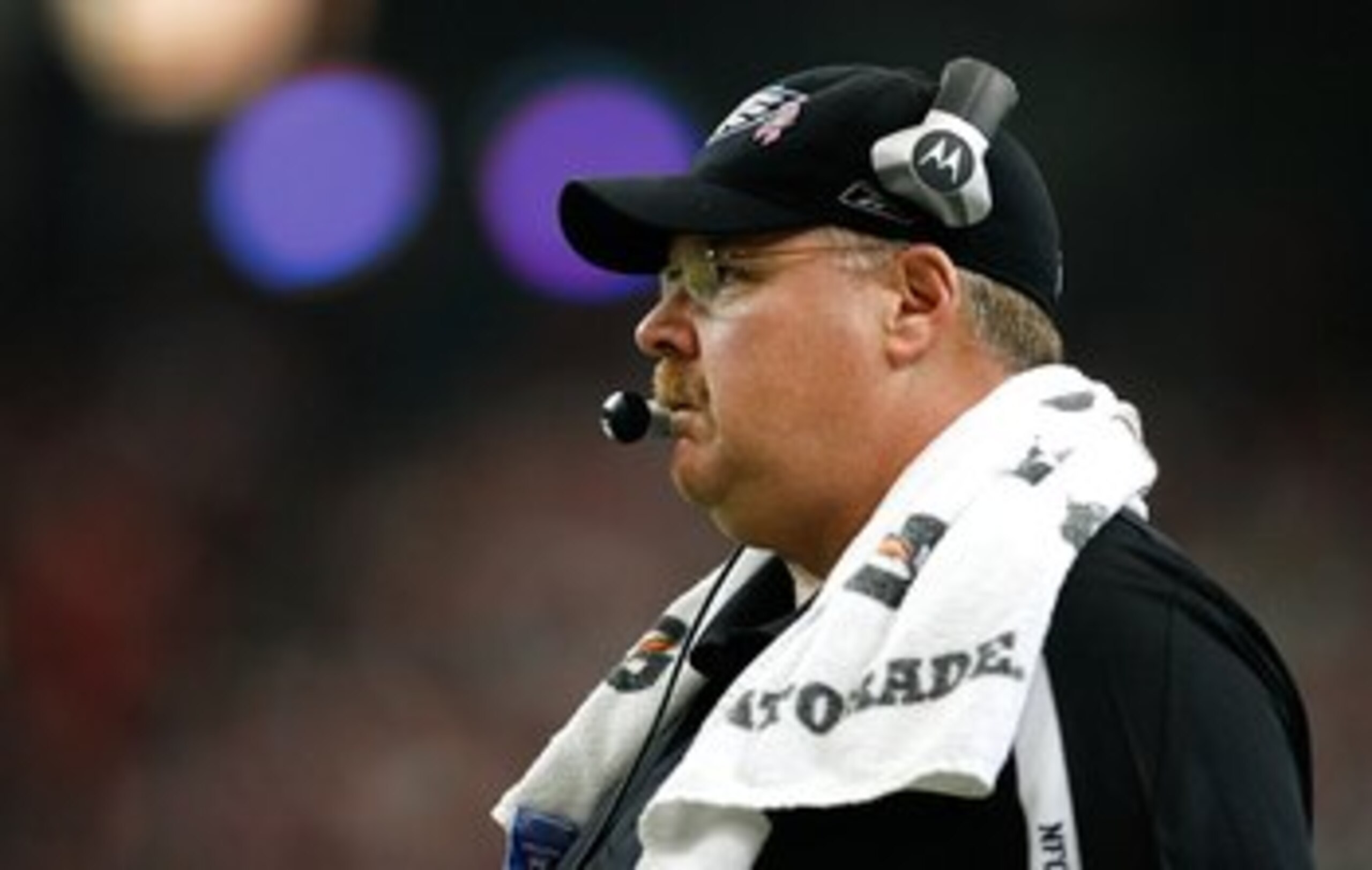 ATLANTA - DECEMBER 06:  Head coach Andy Reid of the Philadelphia Eagles against the Atlanta Falcons at Georgia Dome on December 6, 2009 in Atlanta, Georgia.  (Photo by Kevin C. Cox/Getty Images)