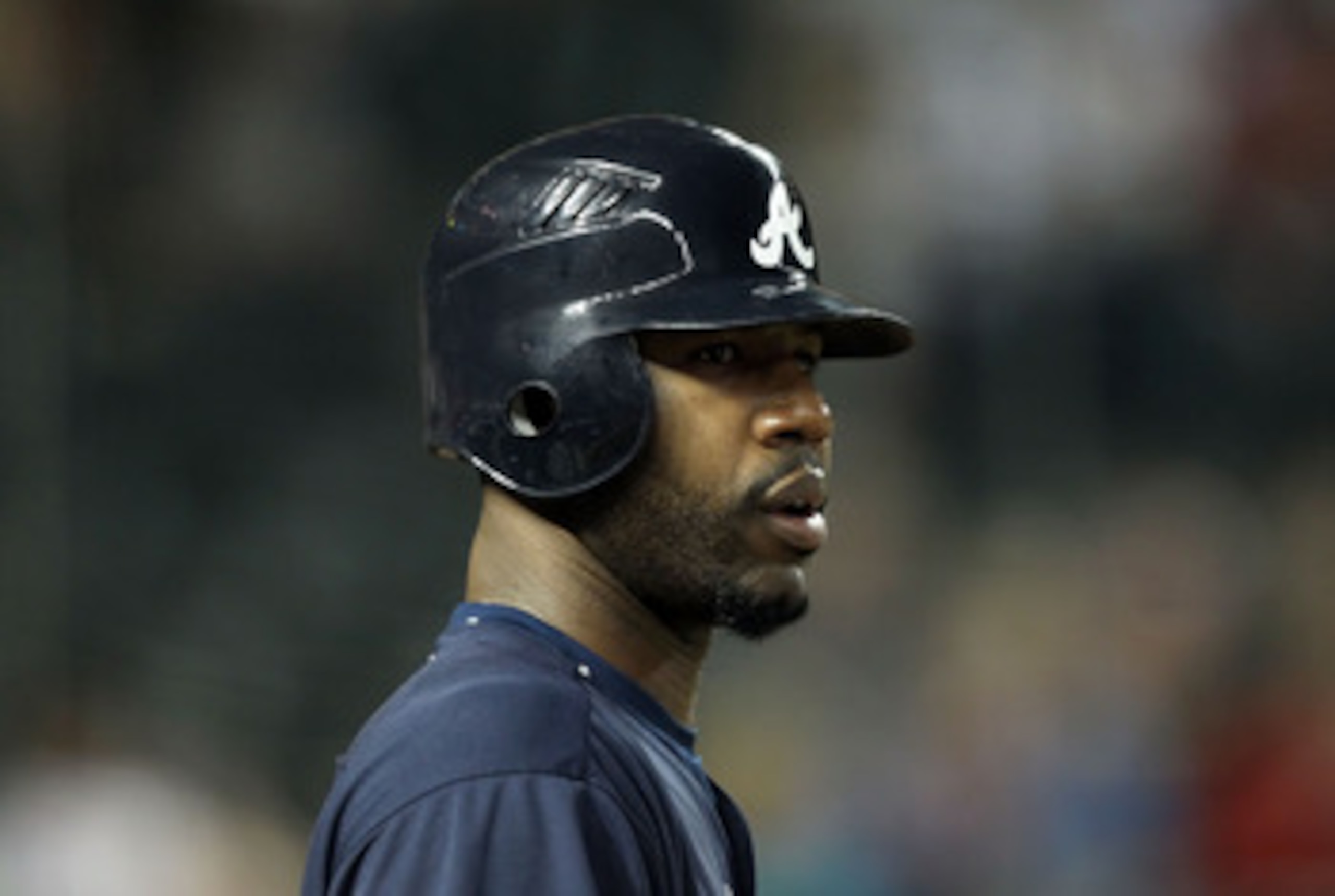 PHOENIX, AZ - MAY 18:  Jason Heyward #22 of the Atlanta Braves on deck during the Major League Baseball game against the Arizona Diamondbacks at Chase Field on May 18, 2011 in Phoenix, Arizona.  The Diamondbacks defeated the Braves 5-4 in eleven innings.