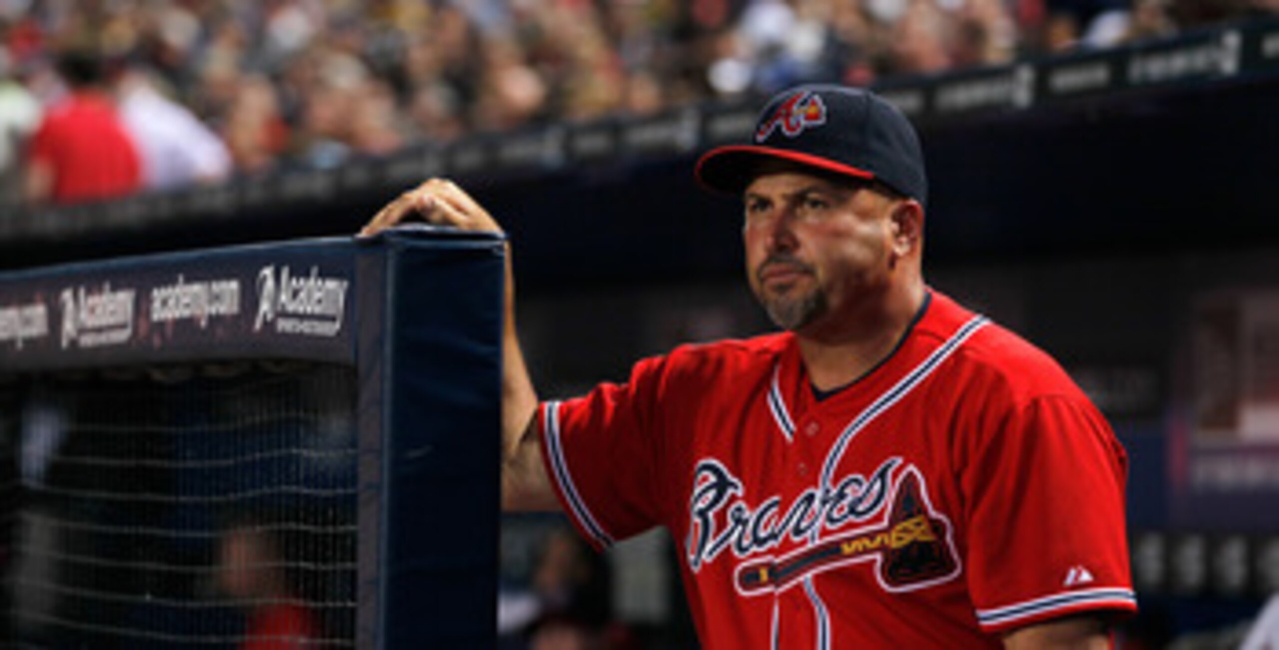 ATLANTA, GA - MAY 29:  Fredi Gonzalez of the Atlanta Braves against the Cincinnati Reds at Turner Field on May 29, 2011 in Atlanta, Georgia.  (Photo by Kevin C. Cox/Getty Images)