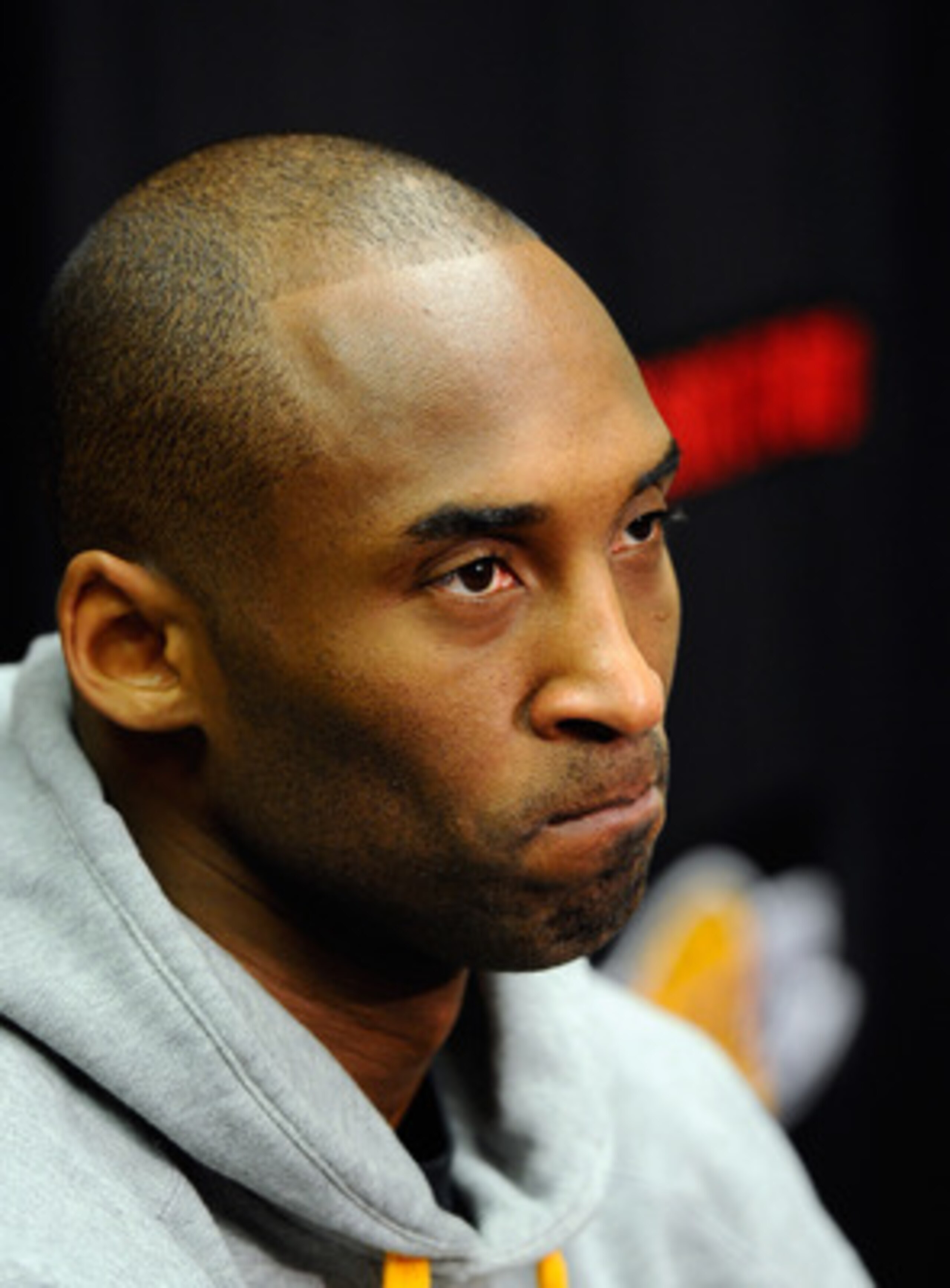 EL SEGUNDO, CA - MAY 11:  Kobe Bryant #24 of the Los Angeles Lakers speaks during a news conference at the Lakers training facility on May 11, 2011 in El Segundo, California. The Lakers were swept out of their best of seven series with the Dallas Maverick