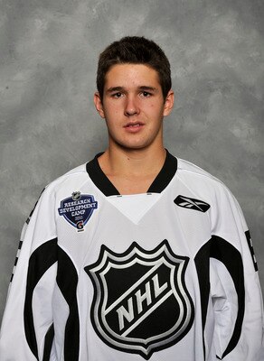 TORONTO - AUGUST 17: Xavier Ouellet poses for a portrait during the 2010 NHL Research, development and orientation camp at the Mastercard Centre for Hockey Excellence August 17, 2010 in Toronto, Ontario, Canada. (Photo by Graig Abel/Getty Images)
