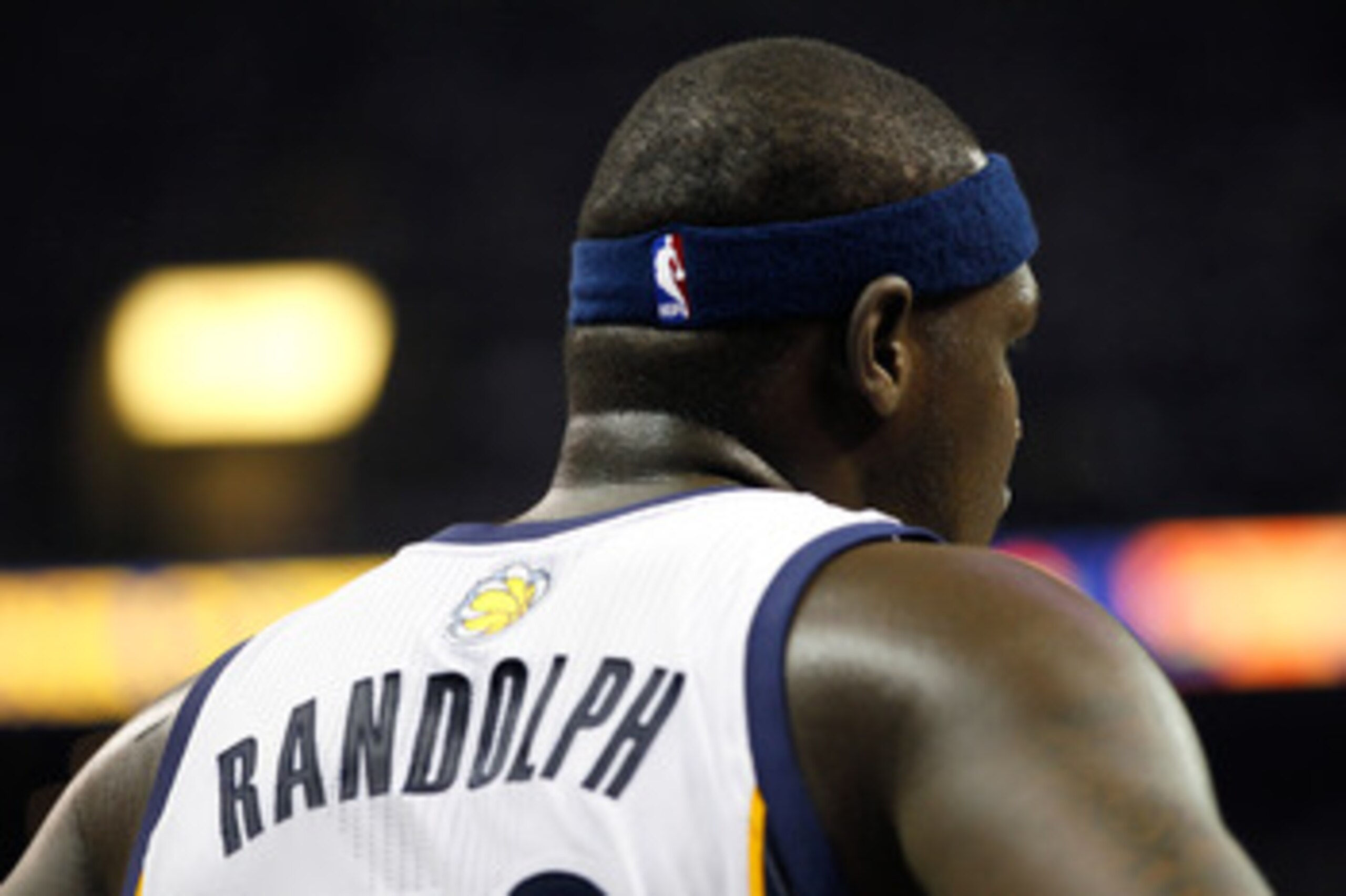 MEMPHIS, TN - MAY 13:  Zach Randolph #50 of the Memphis Grizzlies against the Oklahoma City Thunder in Game Six of the Western Conference Semifinals in the 2011 NBA Playoffs at FedExForum on May 13, 2011 in Memphis, Tennessee.  NOTE TO USER: User expressl
