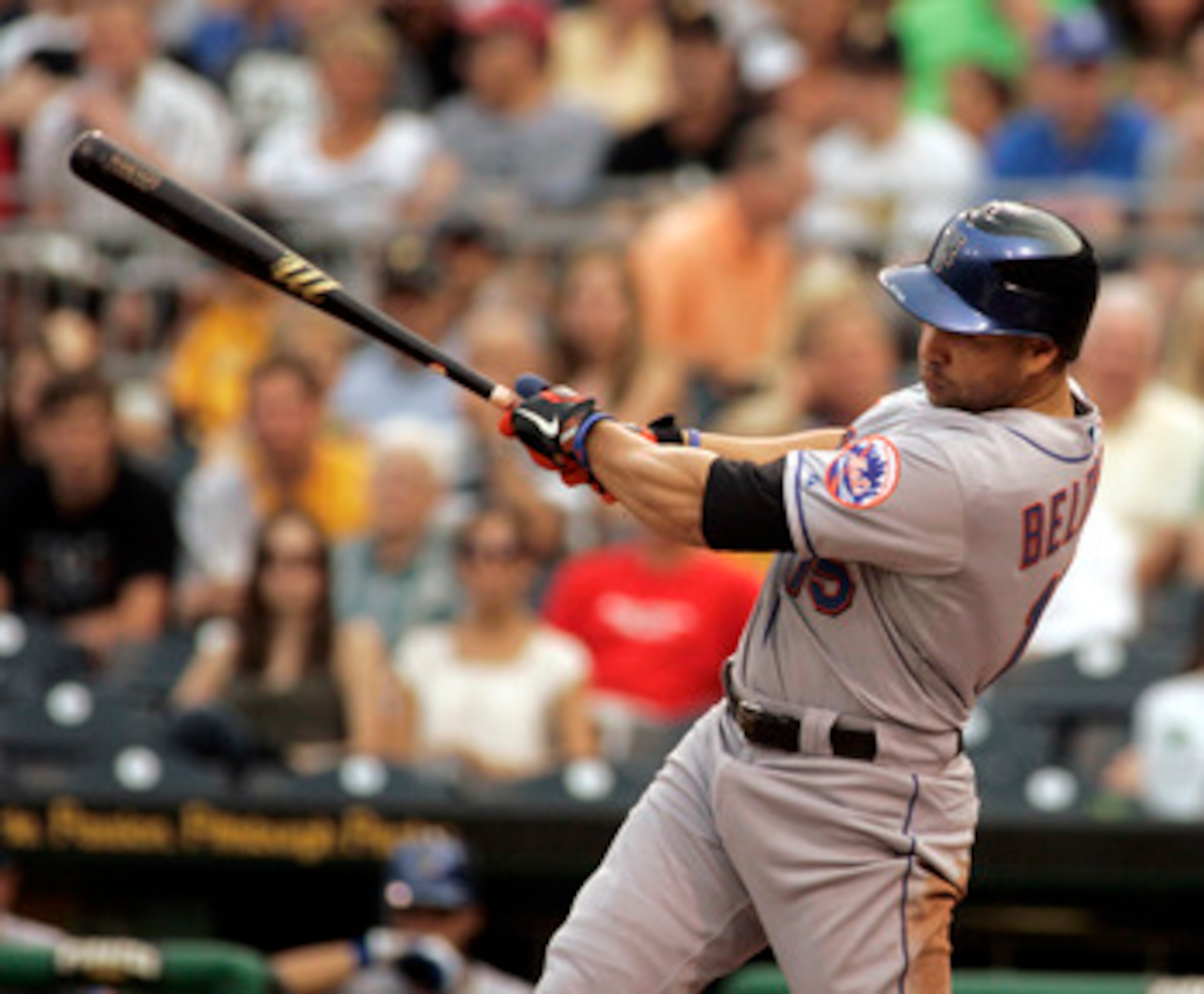 PITTSBURGH, PA - JUNE 10: Carlos Beltran #15 of the New York Mets gets a hit against the Pittsburgh Pirates during the game on June 10, 2011 at PNC Park in Pittsburgh, Pennsylvania. (Photo by Justin K. Aller/Getty Images) PITTSBURGH, PA - JUNE 10: Carlos Beltran #15 of the New York Mets gets a hit against the Pittsburgh Pirates during the game on June 10, 2011 at PNC Park in Pittsburgh, Pennsylvania. (Photo by Justin K. Aller/Getty Images)