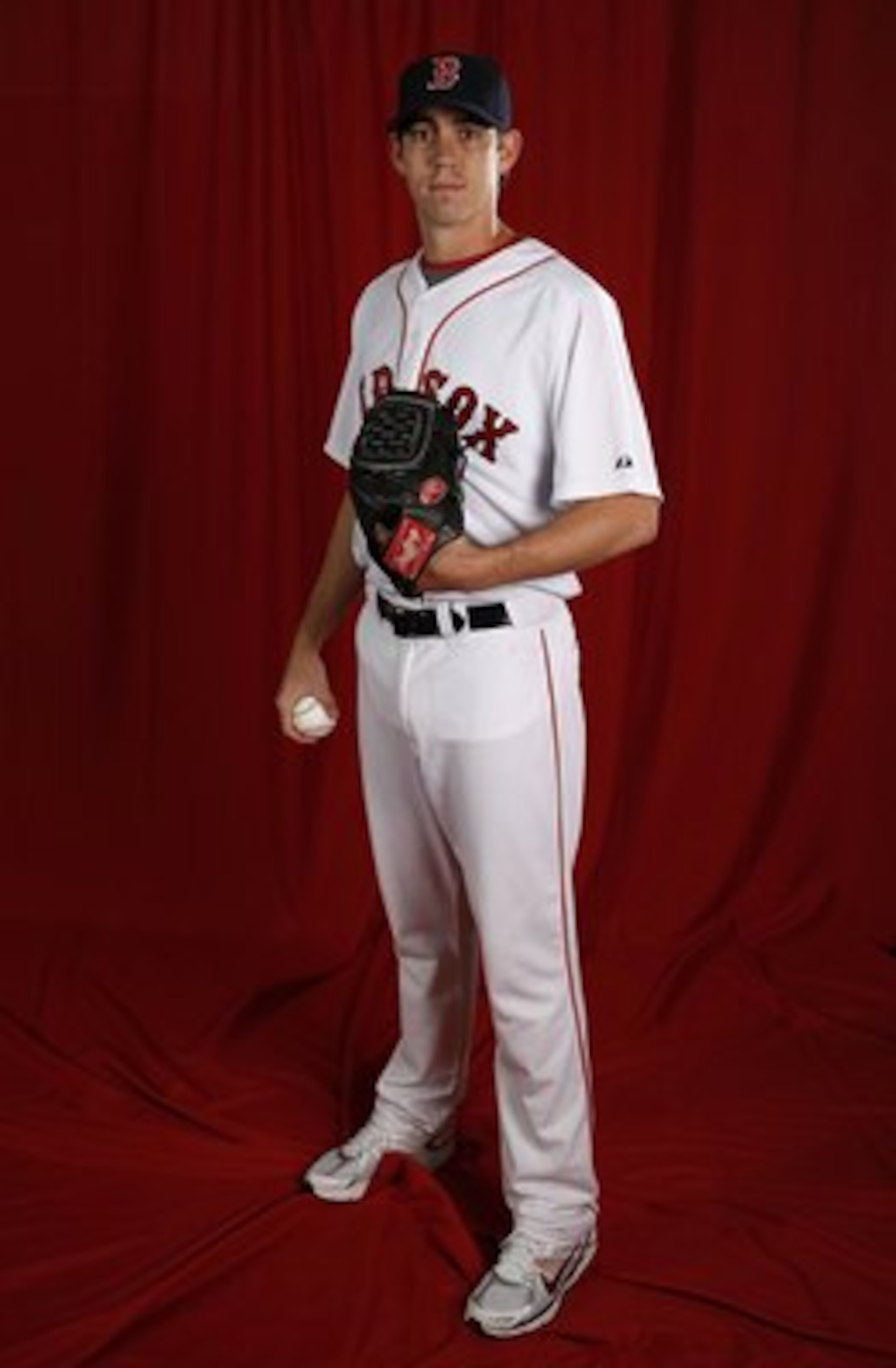 FT. MYERS, FL - FEBRUARY 28:  Kyle Weiland #97 of the Boston Red Sox poses during photo day at the Boston Red Sox Spring Training practice facility on February 28, 2010 in Ft. Myers, Florida.  (Photo by Gregory Shamus/Getty Images)