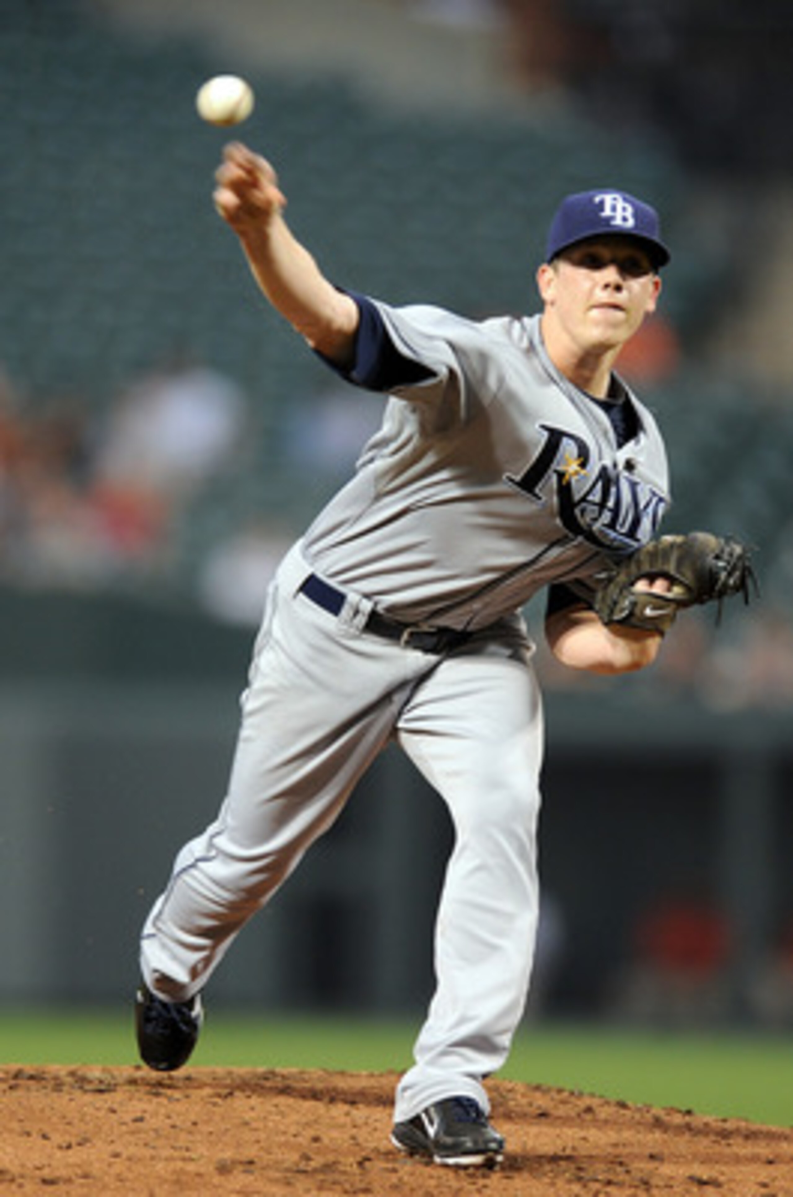 BALTIMORE, MD - JUNE 10:  Jeremy Hellickson #58 of the Tampa Bay Rays pitches against the Baltimore Orioles at Oriole Park at Camden Yards on June 10, 2011 in Baltimore, Maryland.  (Photo by Greg Fiume/Getty Images)