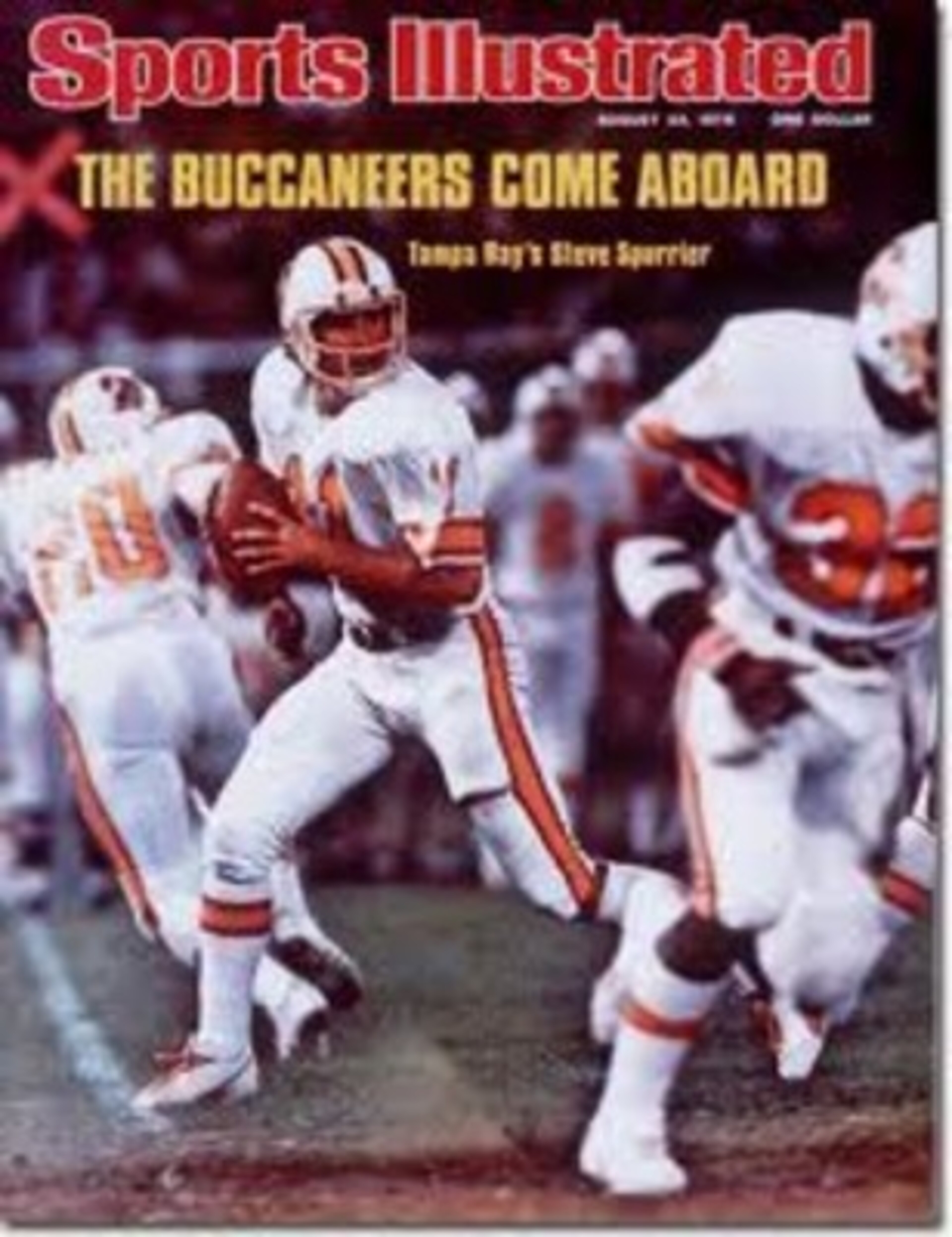 Quarterback Steve Spurrier of the Buccaneers Quarterback Steve Spurrier of the Buccaneers