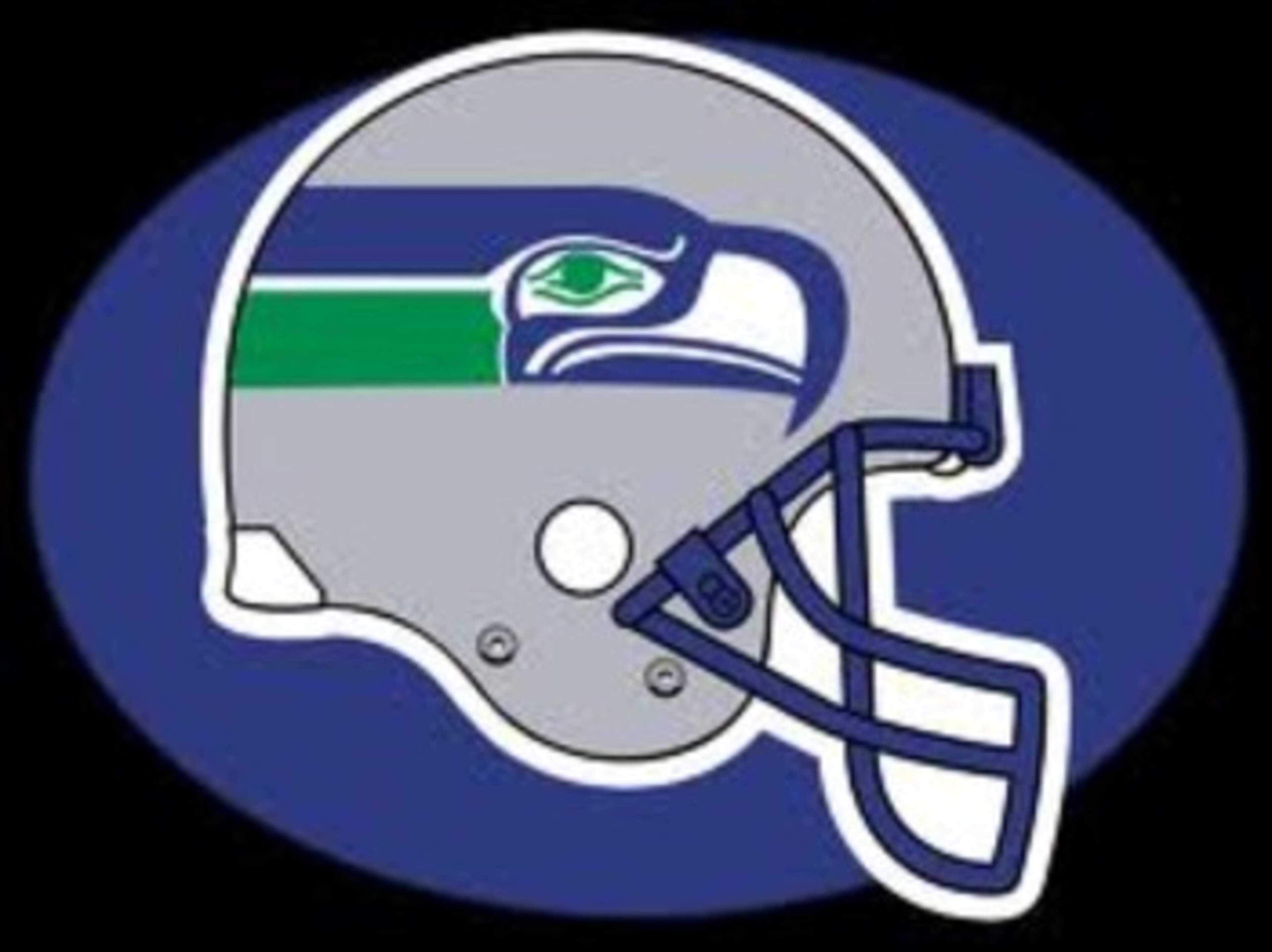 Seahawks original helmet design Seahawks original helmet design