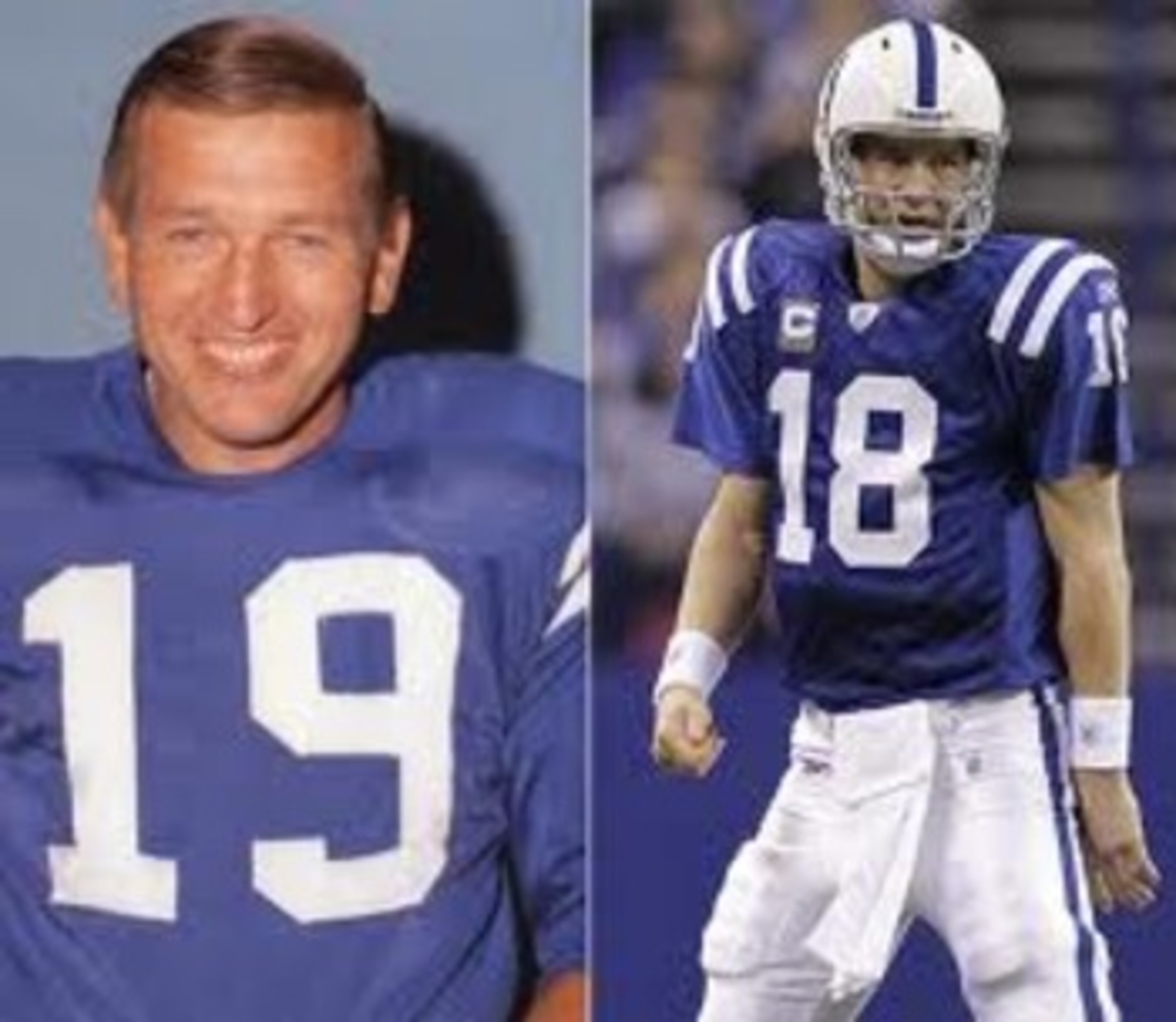 Many franchises are lucky to have one great QB. The Colts have been blessed with a pair. Many franchises are lucky to have one great QB. The Colts have been blessed with a pair.