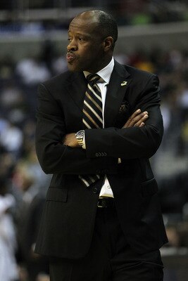 WASHINGTON - MARCH 17:  Head coach Mike Anderson of the Missouri Tigers watches during the second round of the 2011 NCAA men's basketball tournament at the Verizon Center on March 17, 2011 in Washington, DC.  (Photo by Nick Laham/Getty Images)
