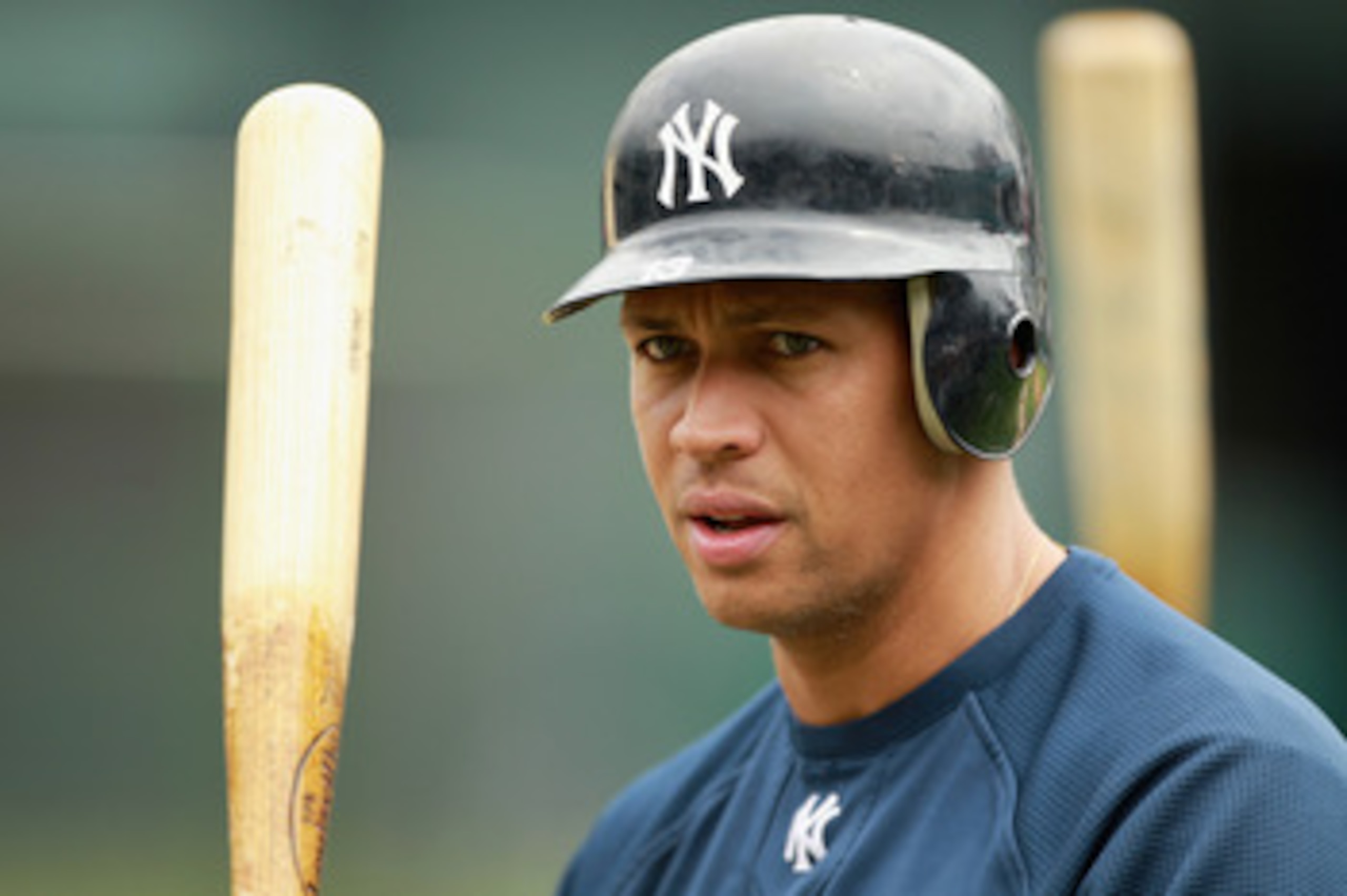 OAKLAND, CA - MAY 30:  Alex Rodriguez #13 of the New York Yankees takes batting practice before their game against the Oakland Athletics at Oakland-Alameda County Coliseum on May 30, 2011 in Oakland, California.  (Photo by Ezra Shaw/Getty Images)