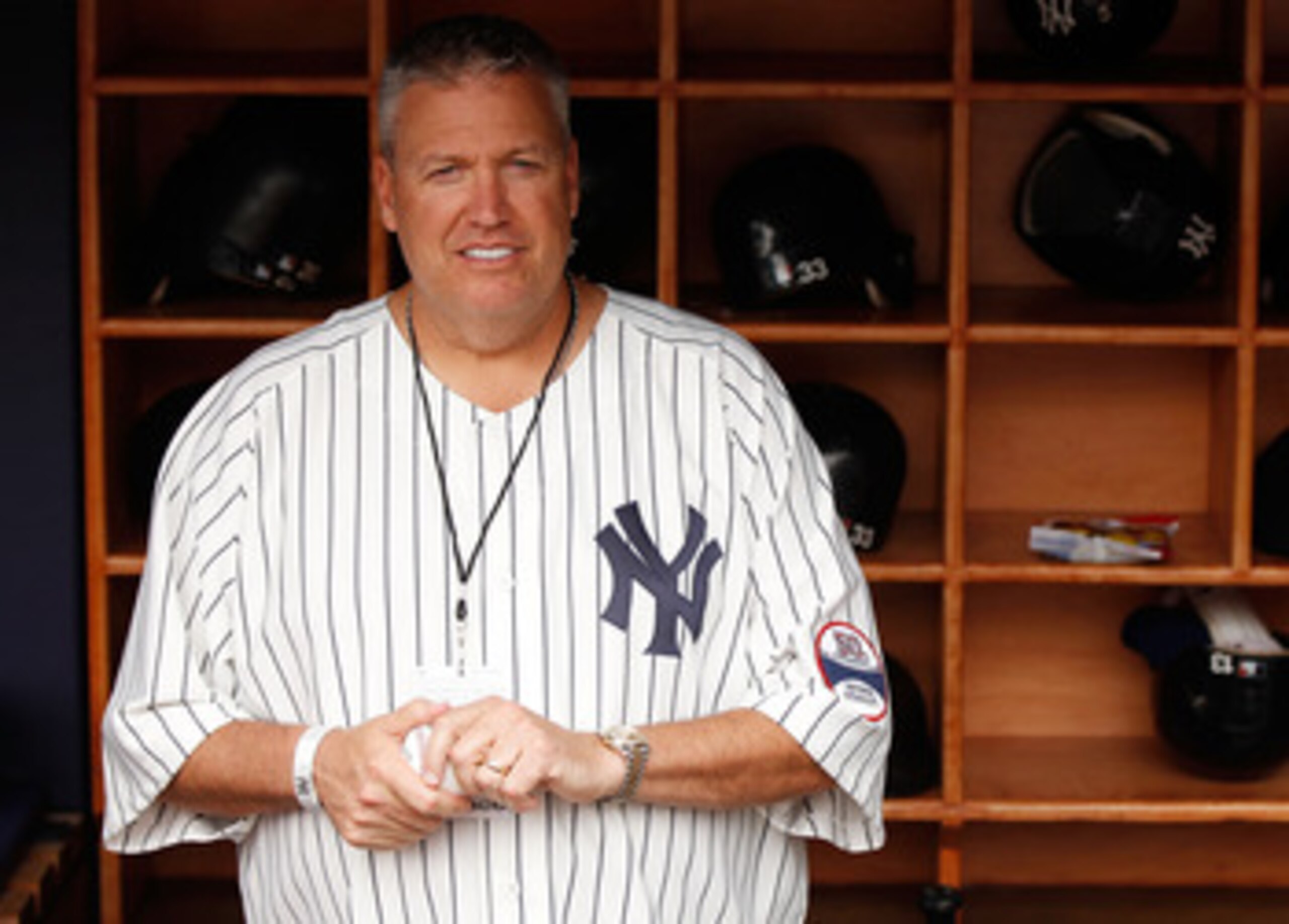NEW YORK - JUNE 12:  New York Jets head coach Rex Ryan attends the game between the New York Yankees and the Cleveland Indians on June 12, 2011 at Yankee Stadium in the Bronx borough of New York City.  (Photo by Mike Stobe/Getty Images)