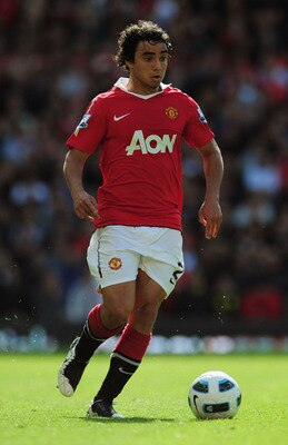 MANCHESTER, ENGLAND - MAY 22:  Rafael da Silva of Manchester United in action during the Barclays Premier League match between Manchester United and Blackpool at Old Trafford on May 22, 2011 in Manchester, England.  (Photo by Shaun Botterill/Getty Images)