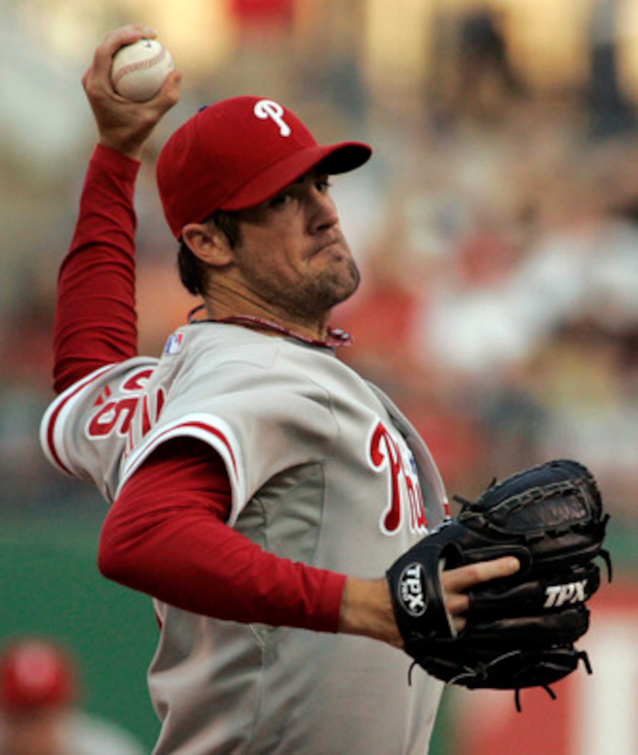 PITTSBURGH - JUNE 03:  Cole Hamels #35 of the Philadelphia Phillies makes a delivery against the Pittsburgh Pirates during the game on June 3, 2011 at PNC Park in Pittsburgh, Pennsylvania. The Pirates defeated the Phillies 2-1 in extra innings.  (Photo by