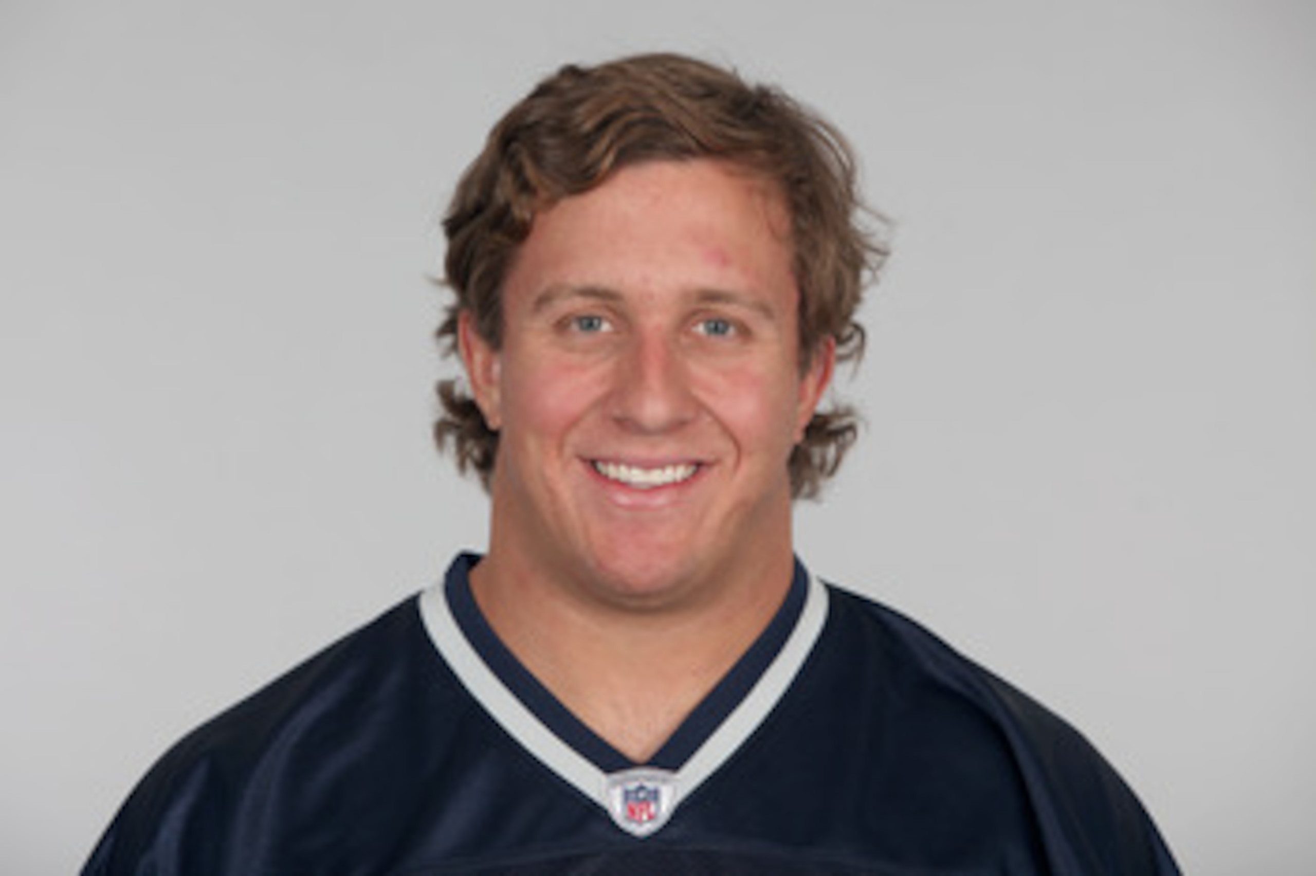 FOXBOROUGH, MA - CIRCA 2010: In this handout image provided by the NFL,  Ted Larsen of the New England Patriots poses for his 2010 NFL headshot circa 2010 in Foxborough, Massachusetts. (Photo by NFL via Getty Images)