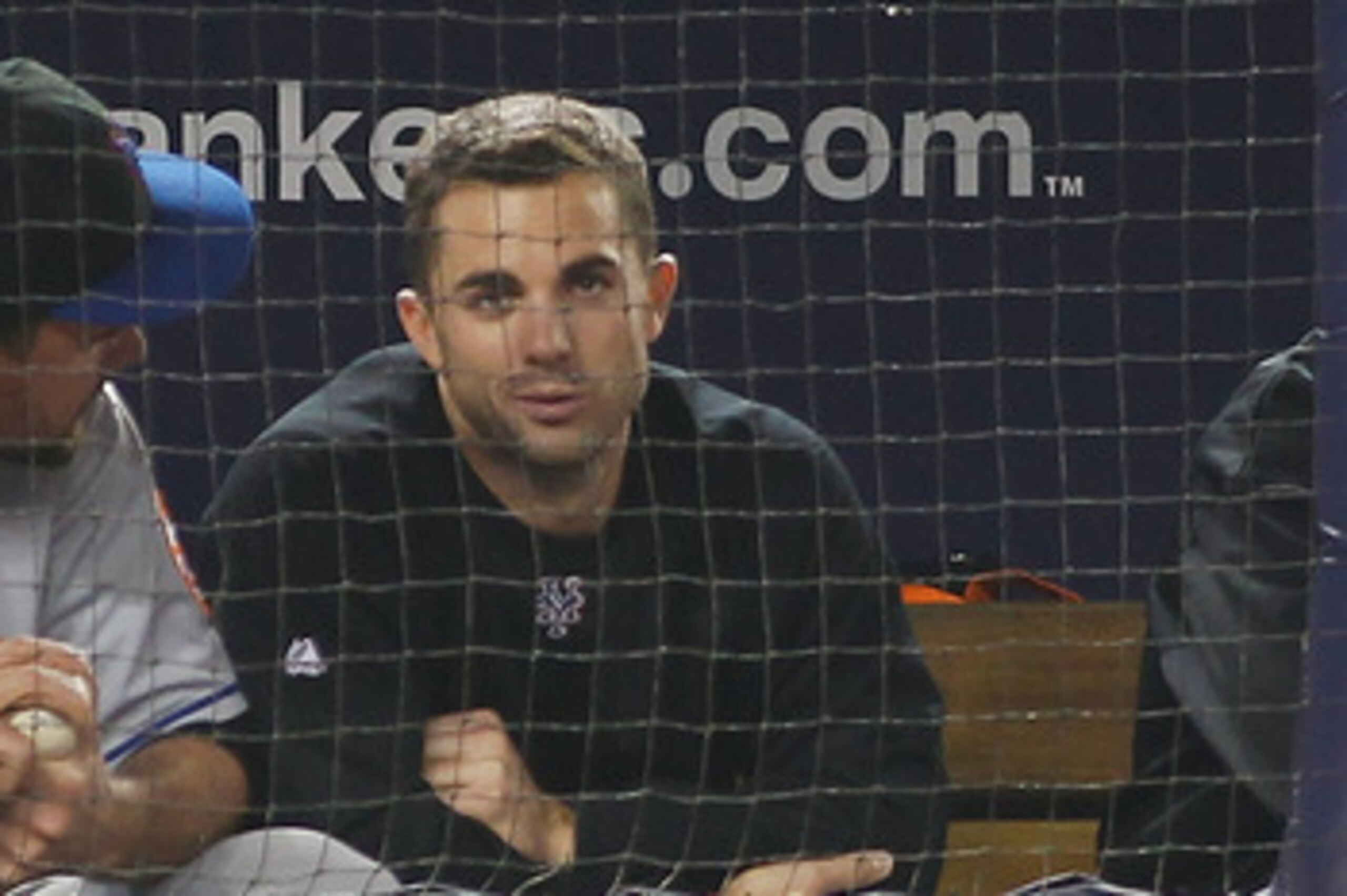 NEW YORK - MAY 20:  David Wright #5 of the New York Mets sits on the bench during the game between the New York Mets and the New York Yankees on May 20, 2011 at Yankee Stadium in the Bronx borough of New York City. Mets defeat the Yankees 2-1.
 (Photo by 