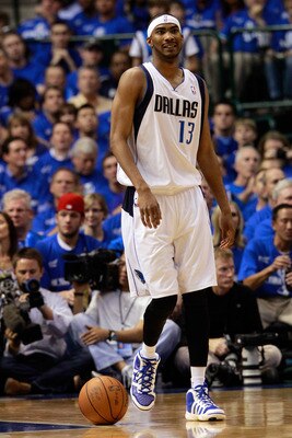 DALLAS, TX - MAY 17:  Corey Brewer #13 of the Dallas Mavericks reacts in the first half while taking on the Oklahoma City Thunder in Game One of the Western Conference Finals during the 2011 NBA Playoffs at American Airlines Center on May 17, 2011 in Dall