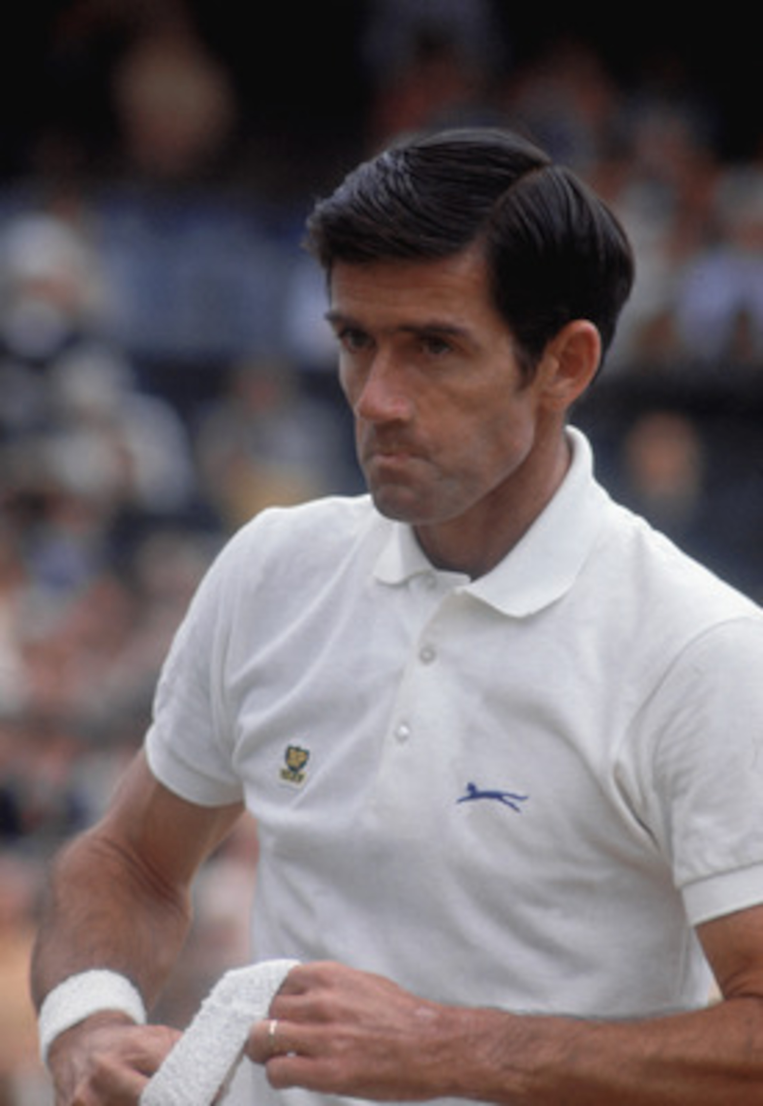 Australian tennis player Ken Rosewall, circa 1965. (Photo by Getty Images)