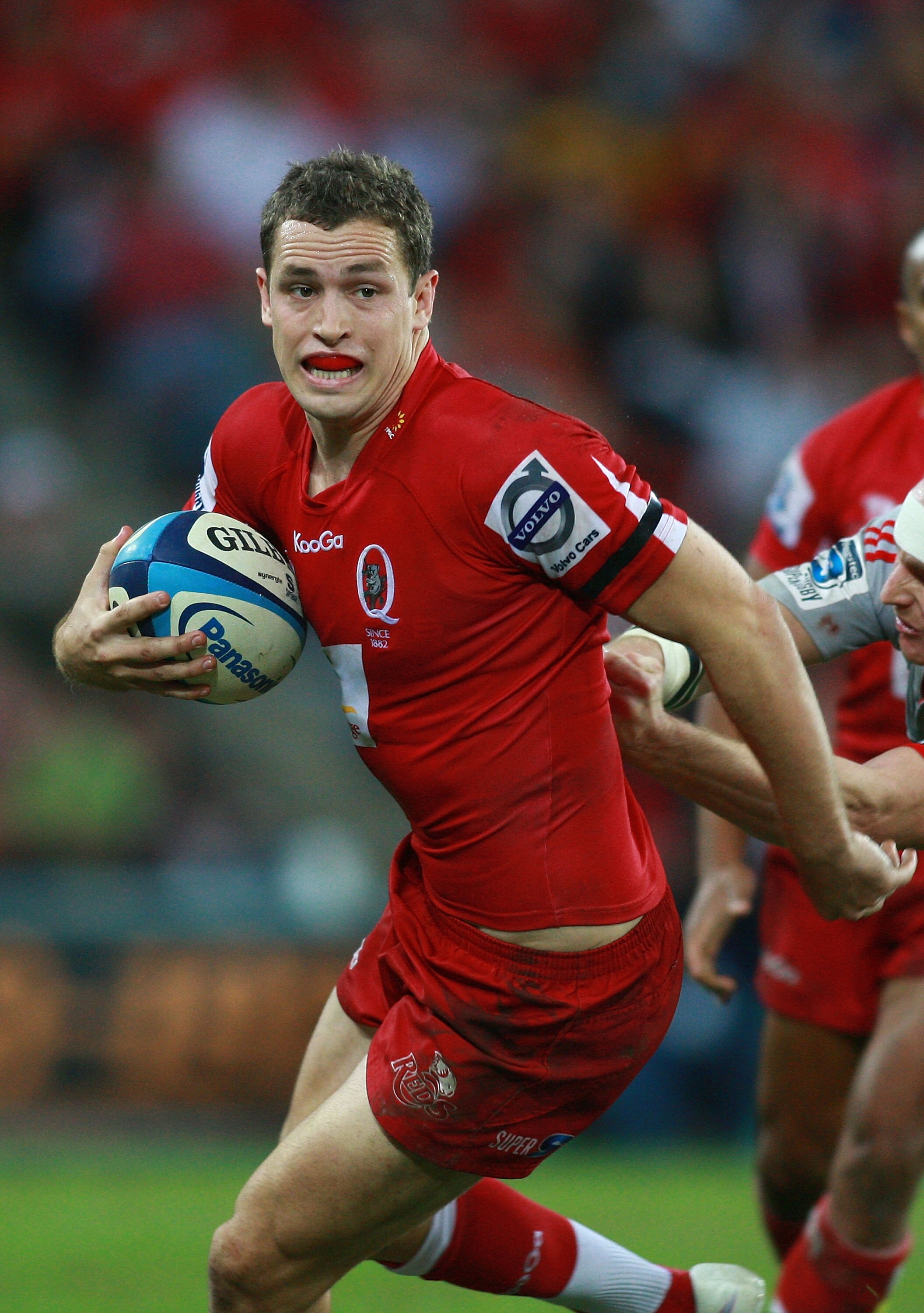 BRISBANE, AUSTRALIA - MAY 29: Luke Morahan of the Reds runs with the ball during the round 15 Super Rugby match between the Reds and the Crusaders at Suncorp Stadium on May 29, 2011 in Brisbane, Australia. (Photo by Jonathan Wood/Getty Images) BRISBANE, AUSTRALIA - MAY 29: Luke Morahan of the Reds runs with the ball during the round 15 Super Rugby match between the Reds and the Crusaders at Suncorp Stadium on May 29, 2011 in Brisbane, Australia. (Photo by Jonathan Wood/Getty Images)