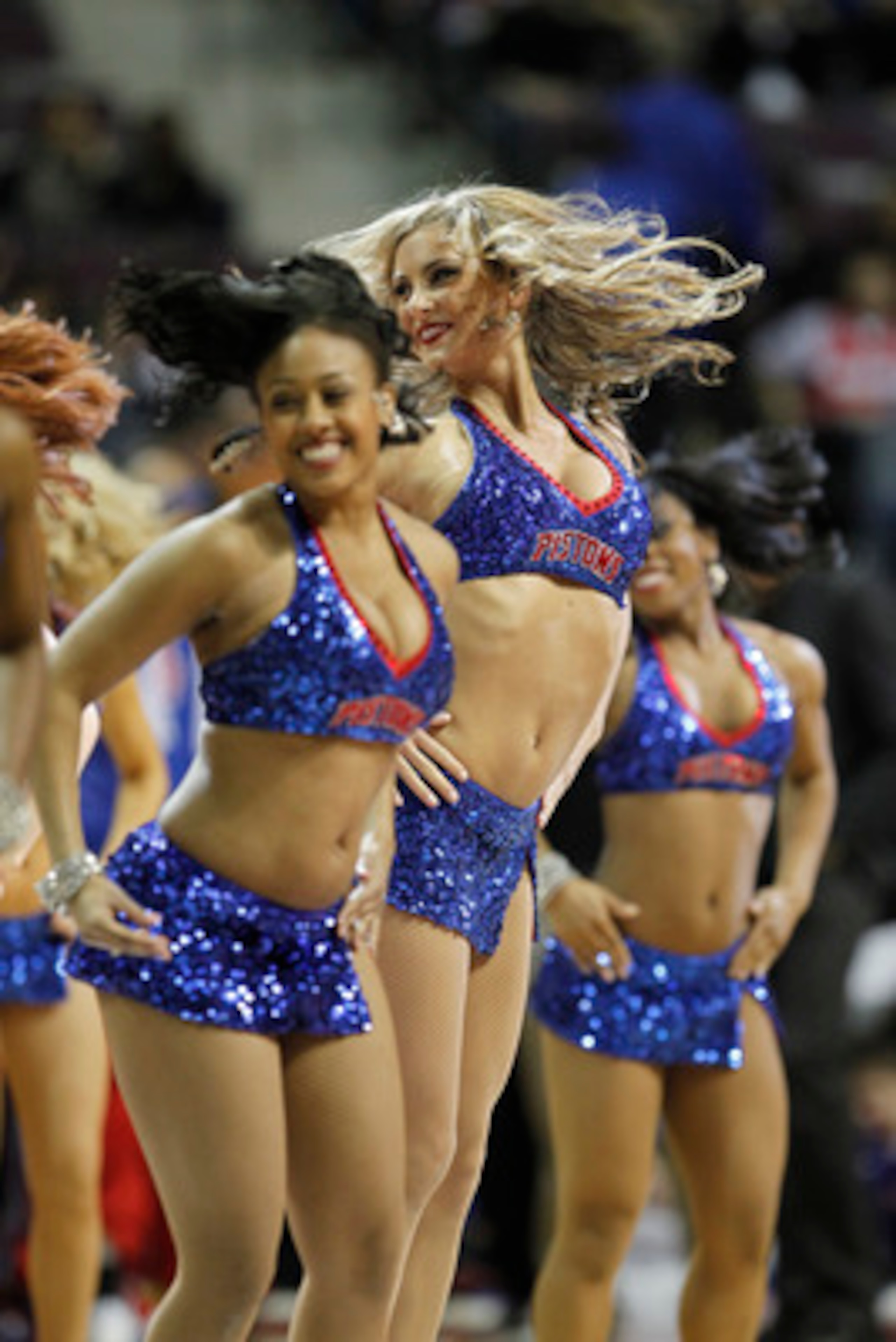 AUBURN HILLS, MI - FEBRUARY 11:  Automotion performs during a game between the Miami Heat and Detroit Pistons at The Palace of Auburn Hills on February 11, 2011 in Auburn Hills, Michigan.  (Photo by Gregory Shamus/Getty Images)