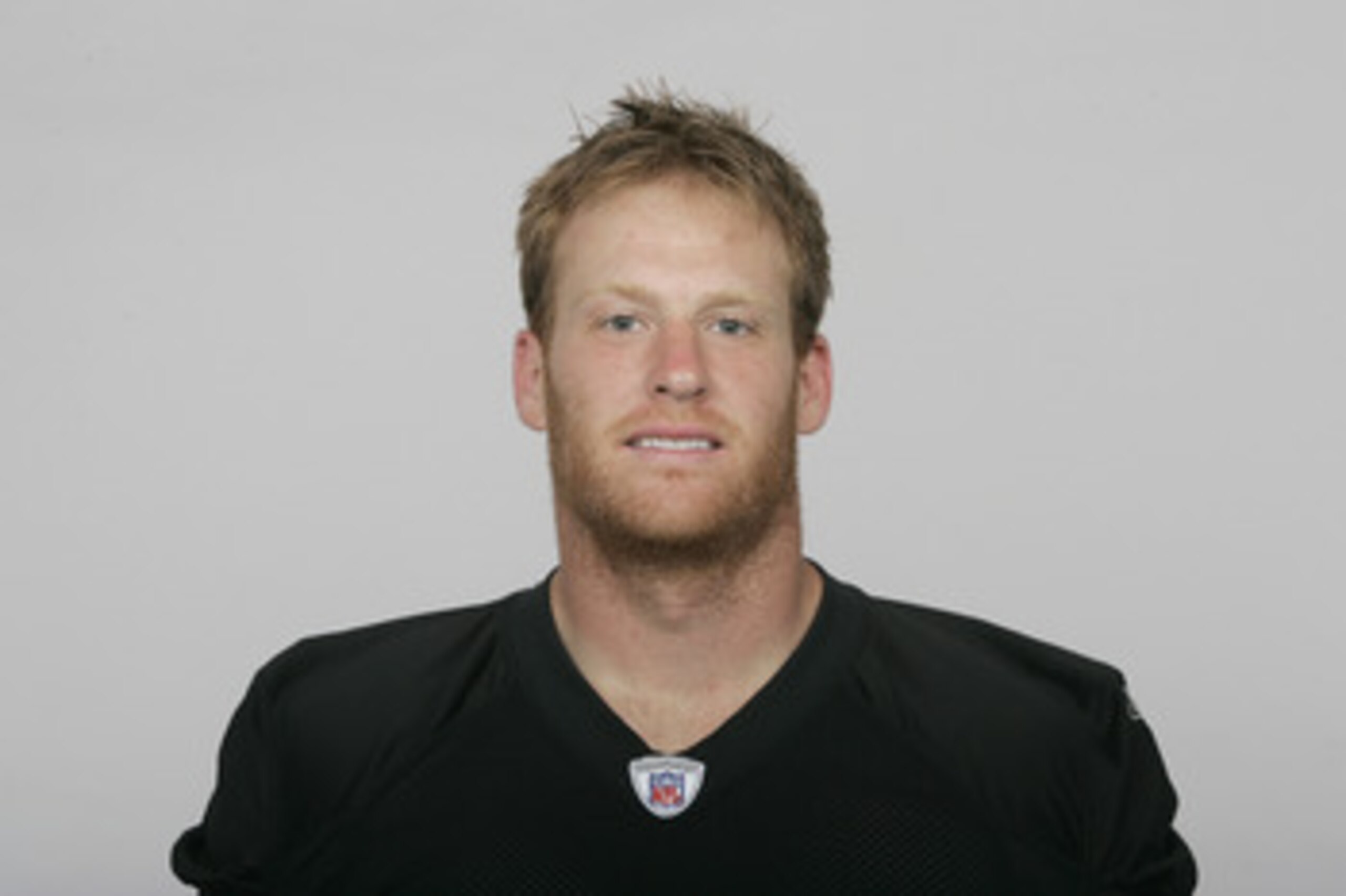 OAKLAND, CA - CIRCA 2010: In this handout image provided by the NFL, Erik Pears of the Oakland Raiders poses for his 2010 NFL headshot circa 2010 in Oakland, California. (Photo by NFL via Getty Images)