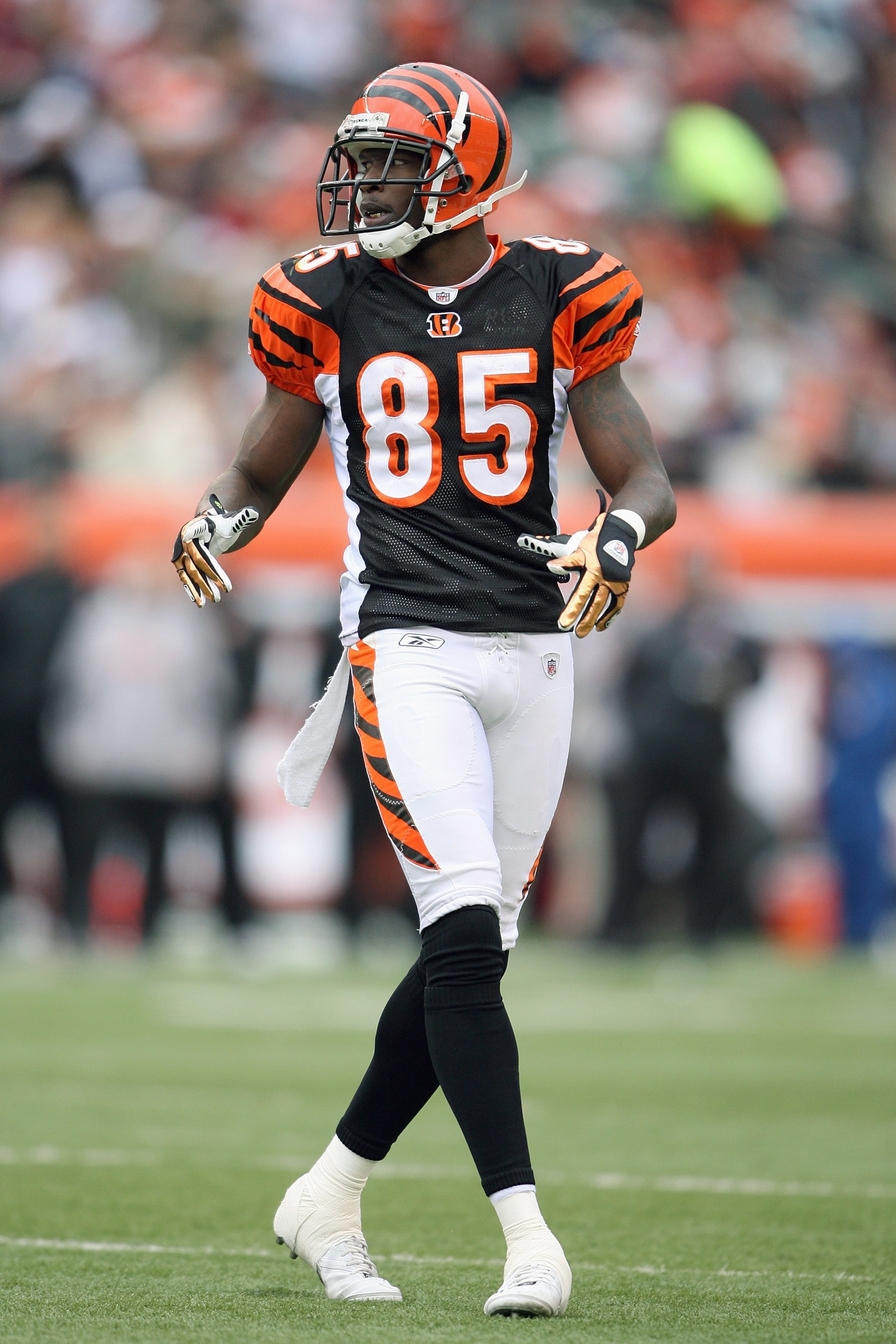 CINCINNATI - DECEMBER 14: Chad Johnson #85 of the Cincinnati Bengals moves on the field during the NFL game against the Washington Redskins on December 14, 2008 at Paul Brown Stadium in Cincinnati, Ohio. The Bengals won 20-13. (Photo by Andy Lyons/Getty CINCINNATI - DECEMBER 14: Chad Johnson #85 of the Cincinnati Bengals moves on the field during the NFL game against the Washington Redskins on December 14, 2008 at Paul Brown Stadium in Cincinnati, Ohio. The Bengals won 20-13. (Photo by Andy Lyons/Getty