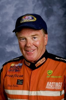 9 Feb 1999:  Driver Dick Trickle #5 poses for a studio portrait during the NASCAR Daytona 500 Speedweek - Busch Grand National at the Daytona International Speedway in Daytona Beach, Florida. Mandatory Credit: Jamie Squire  /Allsport