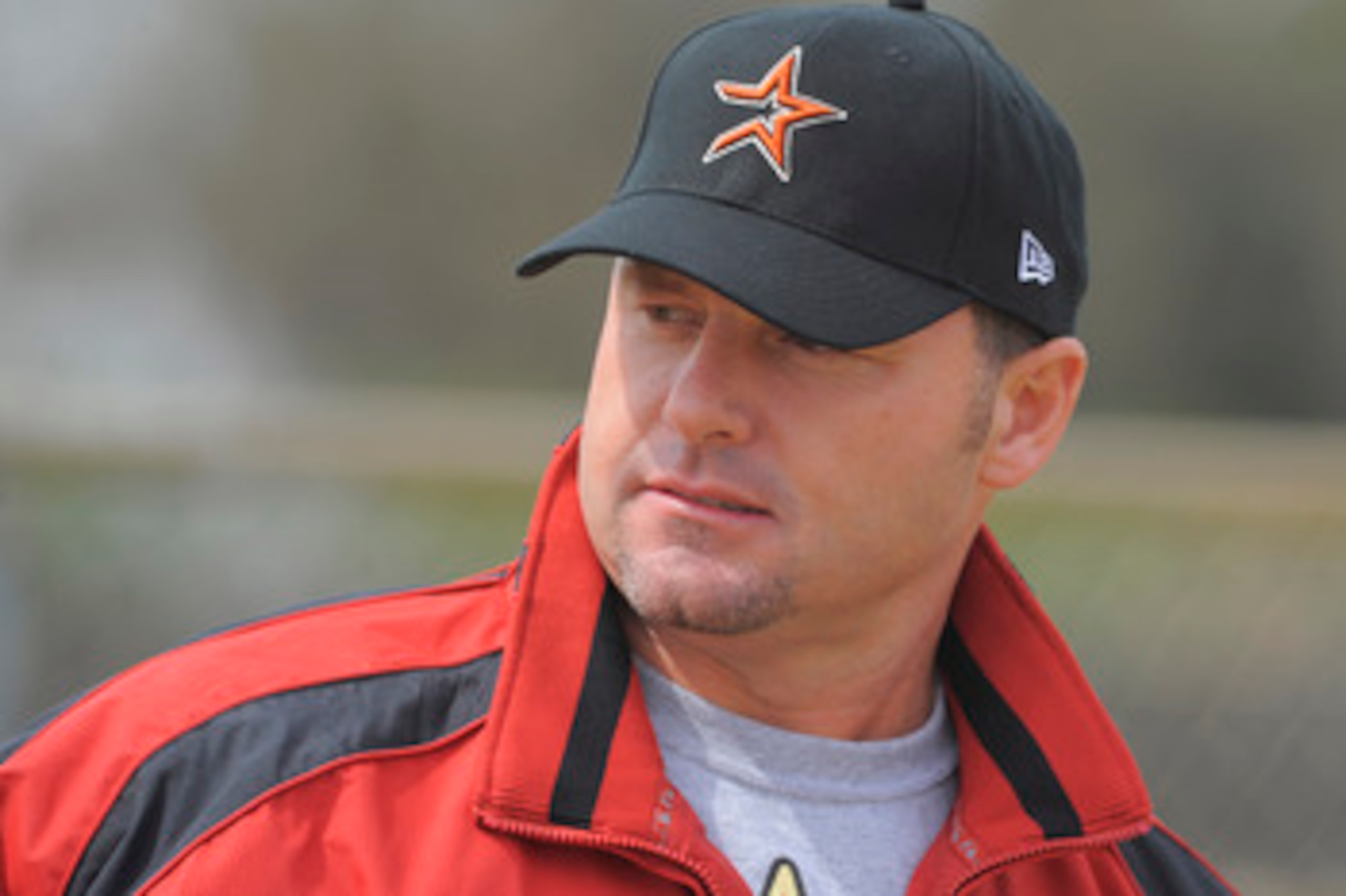 KISSIMMEE, FL - FEBRUARY 27: Roger Clemens at Houston Astros Spring Training at Osceola County Stadium on February 27, 2008 in Kissimmee, Florida. The U.S. House Oversight and Government Reform Committee has asked the Justice Department to investigate whe