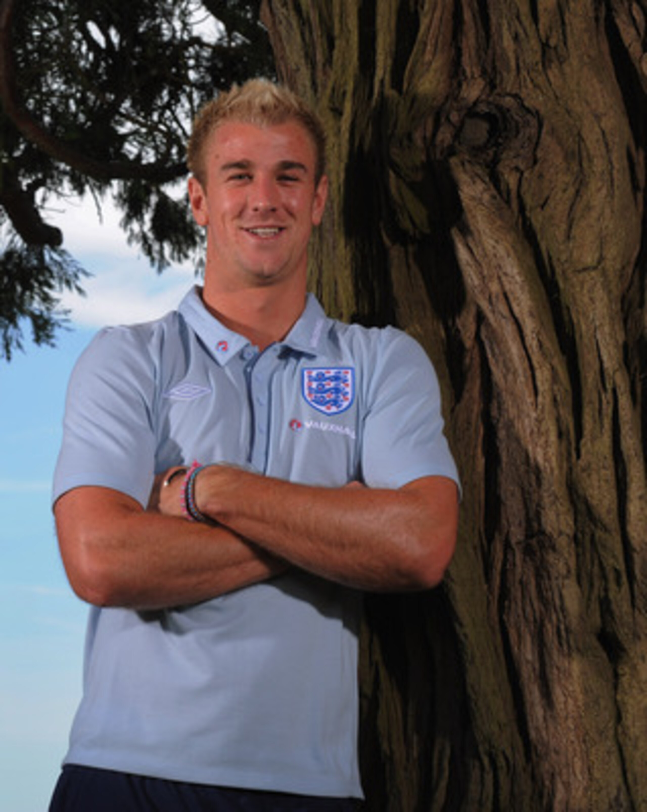 HERTFORD, ENGLAND - JUNE 01:  Joe Hart poses during the England press conference at The Grove Hotel on June 1, 2011 in Hertford, England.  (Photo by Michael Regan/Getty Images)