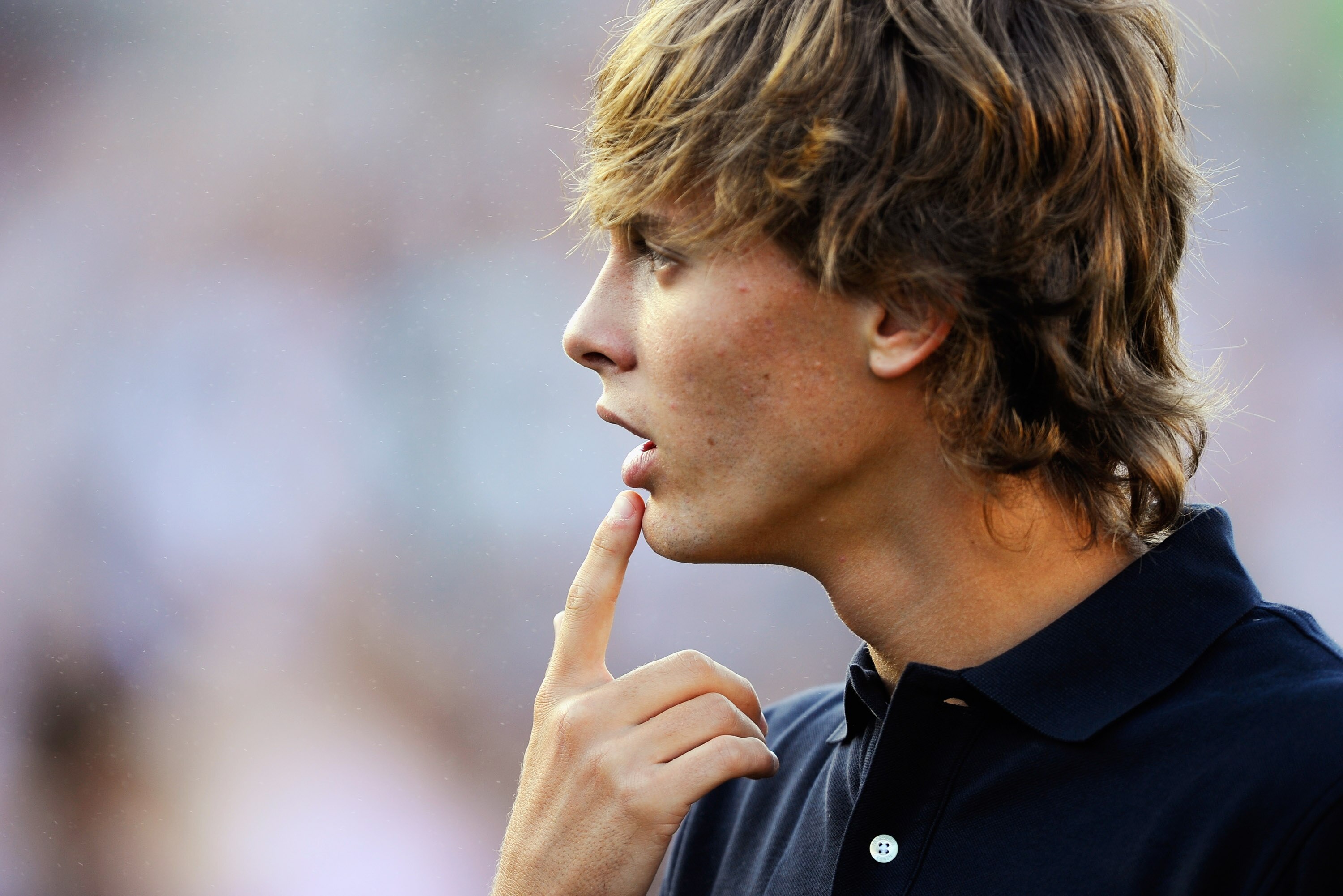PASADENA, CA - AUGUST 07:  Sergio Canales of Real Madrid before the start of the pre-season friendly soccer match against Los Angeles Galaxy on August 7, 2010 at the Rose Bowl in Pasadena, California. Real Madrid will travel back to Spain after the soccer