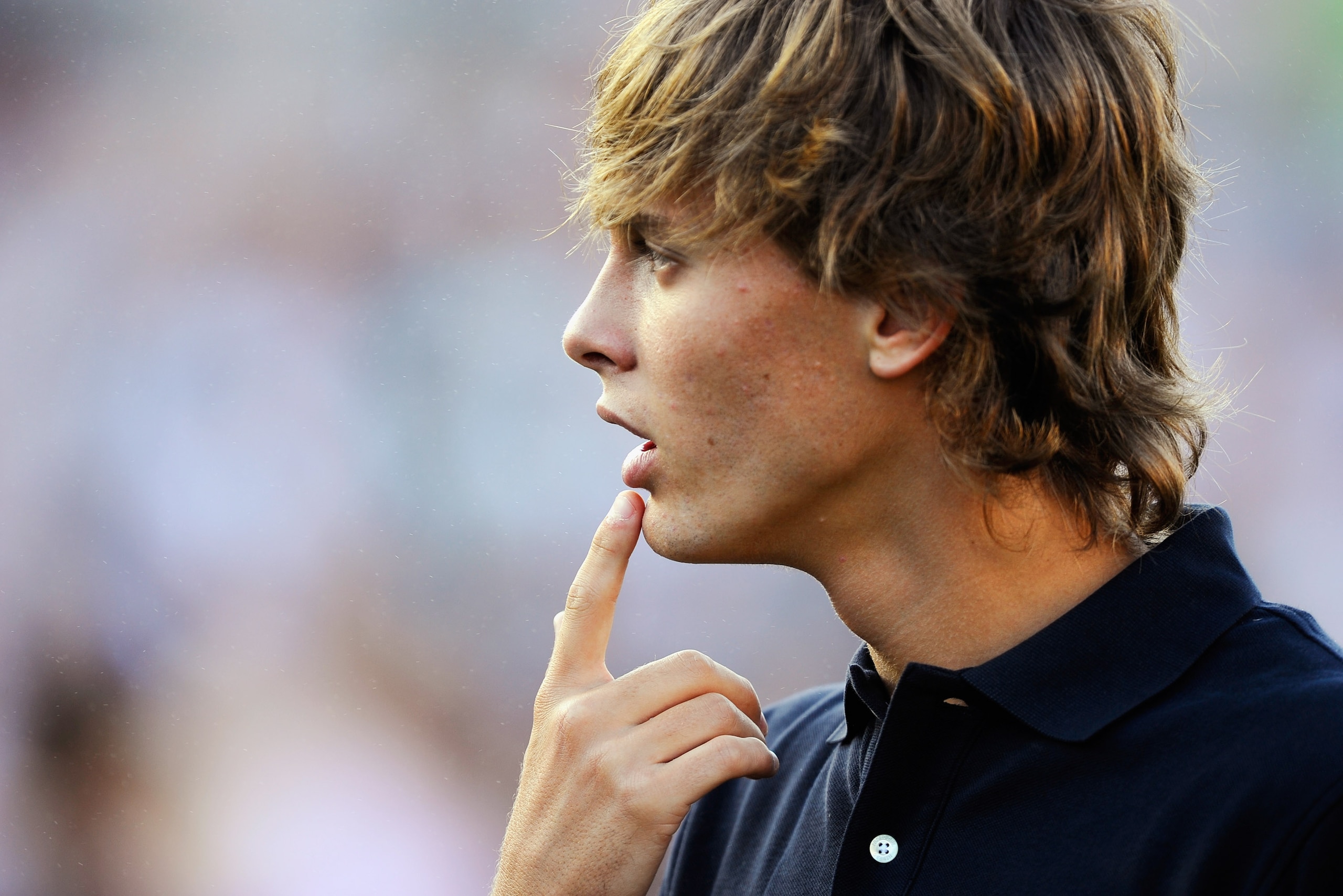 PASADENA, CA - AUGUST 07:  Sergio Canales of Real Madrid before the start of the pre-season friendly soccer match against Los Angeles Galaxy on August 7, 2010 at the Rose Bowl in Pasadena, California. Real Madrid will travel back to Spain after the soccer