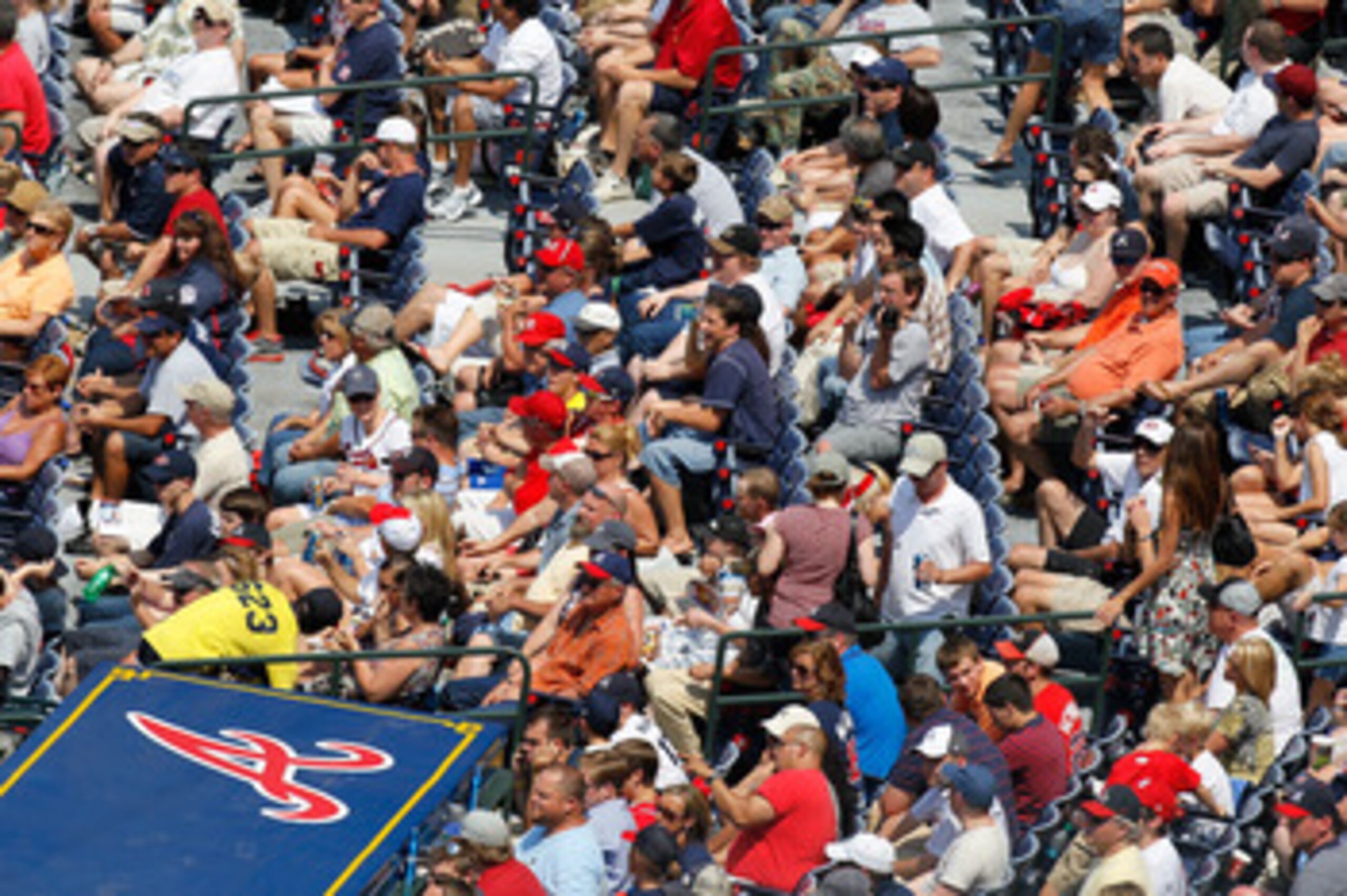 ATLANTA, GA - MAY 01:  Fans look on during the game between the St. Louis Cardinals and the Atlanta Braves at Turner Field on May 1, 2011 in Atlanta, Georgia.  (Photo by Kevin C. Cox/Getty Images)