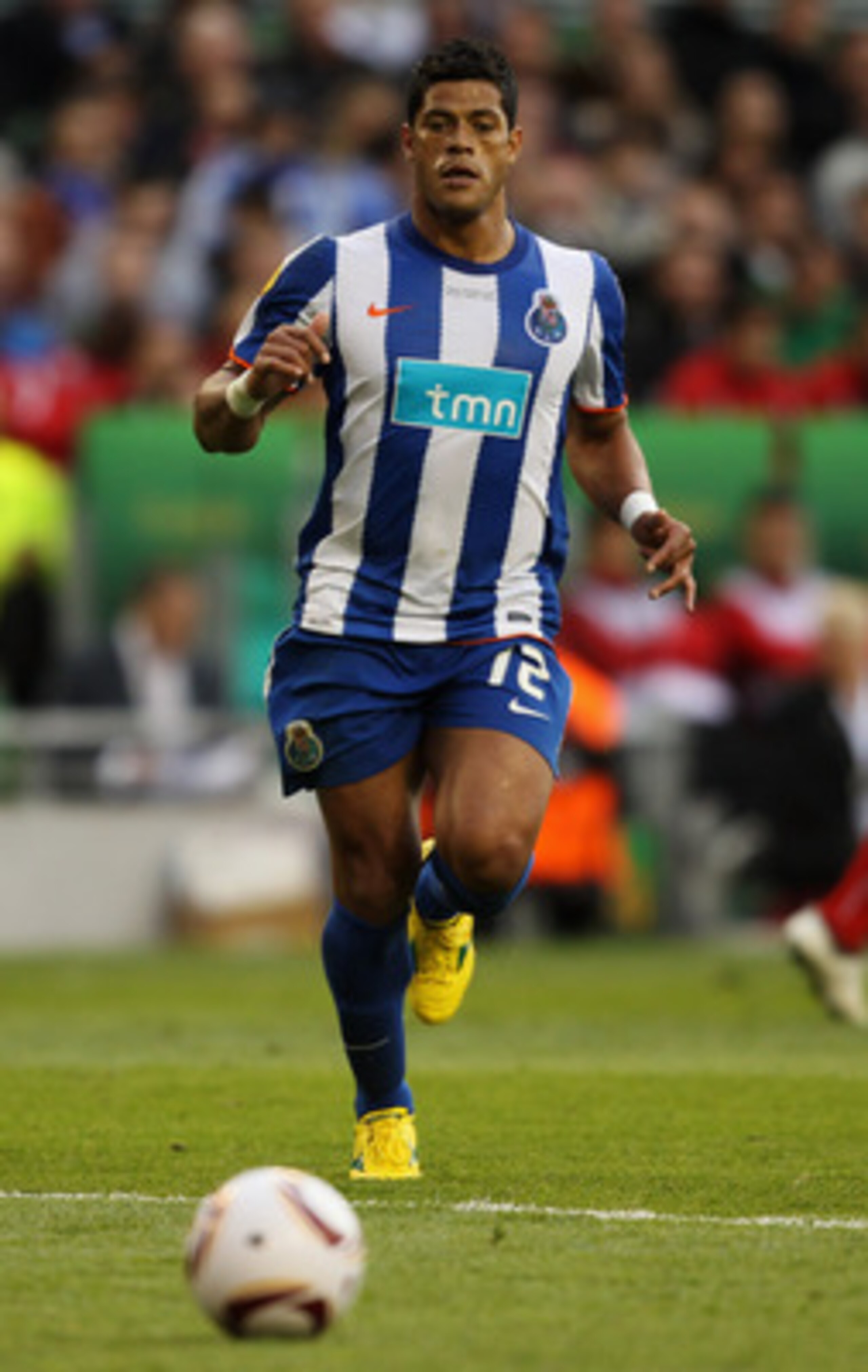 DUBLIN, IRELAND - MAY 18:  Hulk of FC Porto in action during the UEFA Europa League Final between FC Porto and SC Braga at Dublin Arena on May 18, 2011 in Dublin, Ireland.  (Photo by Scott Heavey/Getty Images)