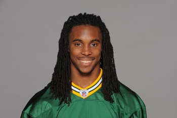 GREEN BAY, WI - CIRCA 2010: In this photo provided by the NFL, Morgan Burnett of the Green Bay Packers poses for his 2010 NFL headshot circa 2010 in Green Bay, Wisconsin.  (Photo by NFL via Getty Images)