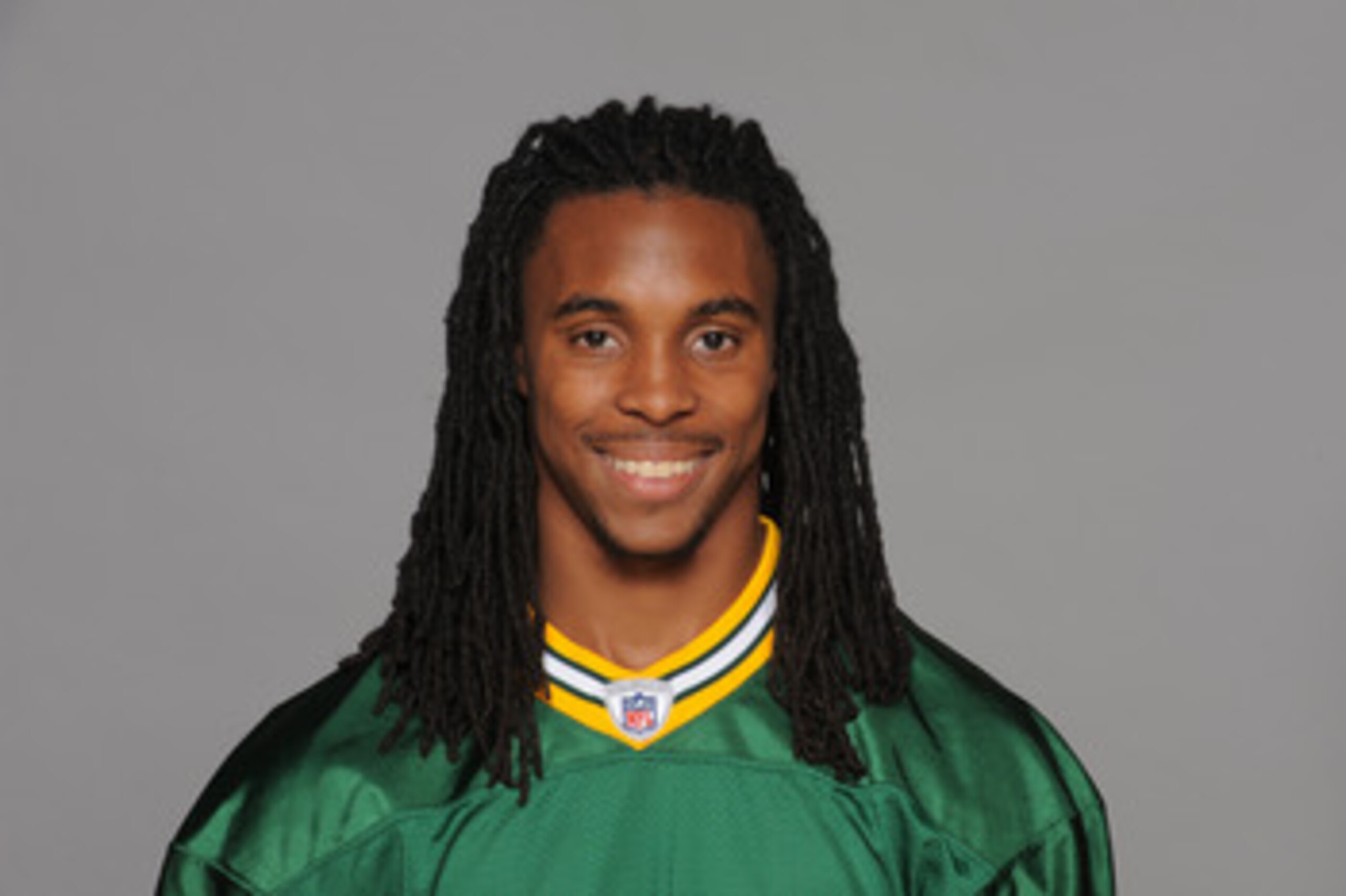 GREEN BAY, WI - CIRCA 2010: In this photo provided by the NFL, Morgan Burnett of the Green Bay Packers poses for his 2010 NFL headshot circa 2010 in Green Bay, Wisconsin.  (Photo by NFL via Getty Images)