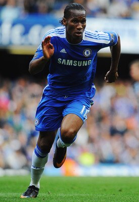 LONDON, ENGLAND - MAY 15:  Didier Drogba of Chelsea in action during the Barclays Premier League match between Chelsea and Newcastle United at Stamford Bridge on May 15, 2011 in London, England.  (Photo by Mike Hewitt/Getty Images)