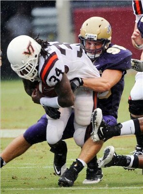 James Madison was one of last year's little guys who came up big with a win over eventual ACC champion Virginia Tech